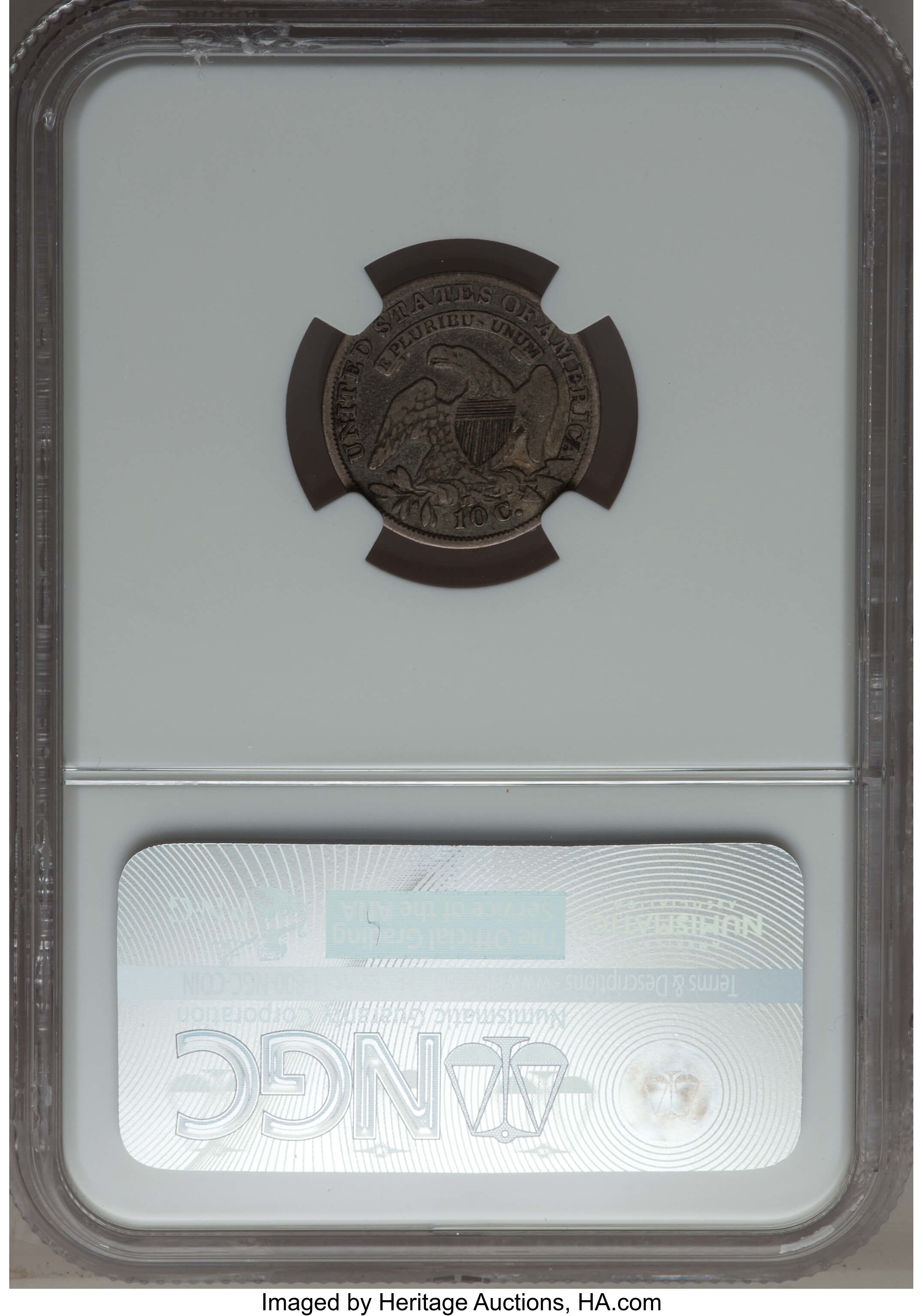 1835 10c JR-1 VF30 thumbnail 6