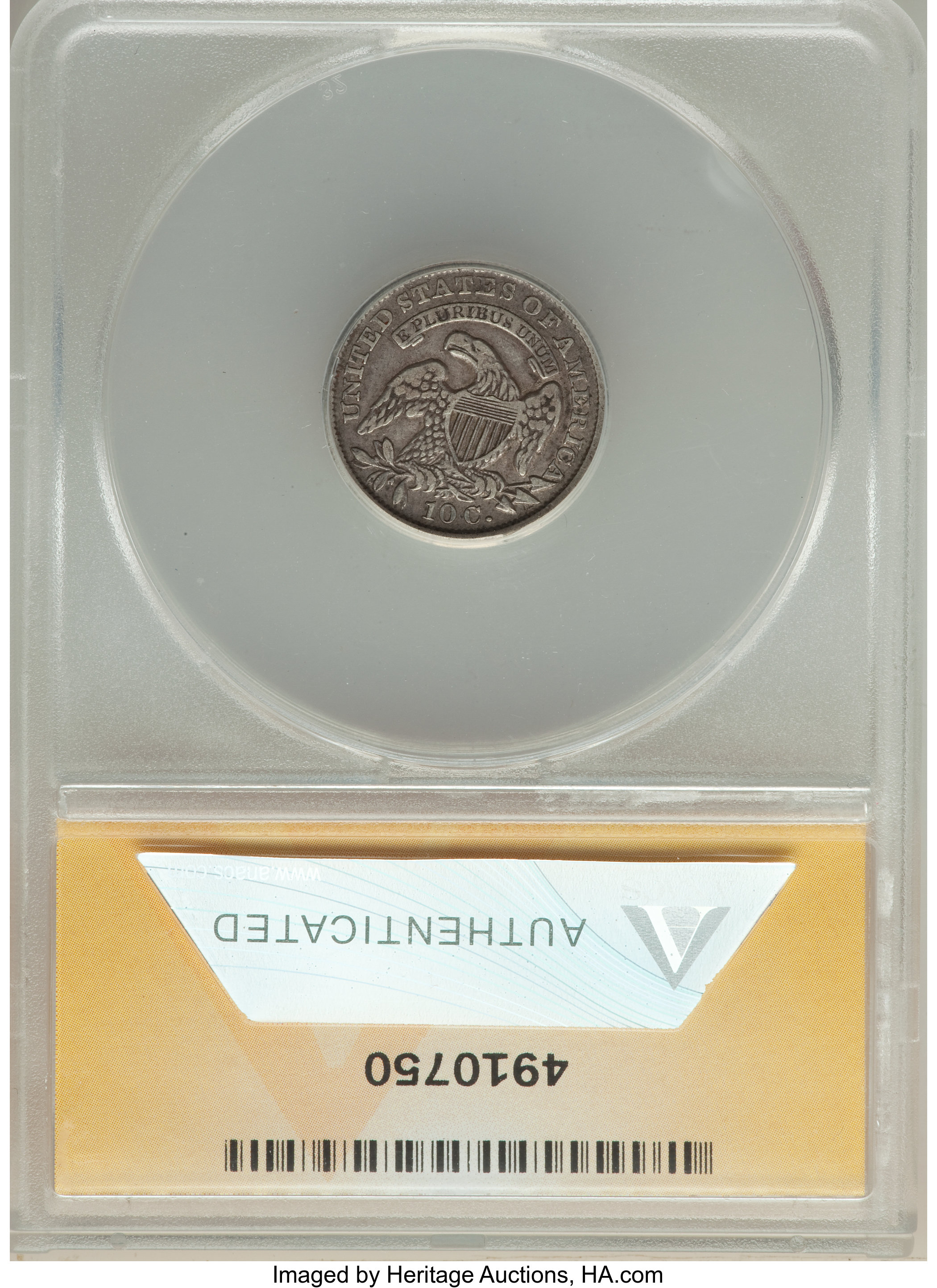 1833 10c Last 3 High, JR-5 VG10 thumbnail 11