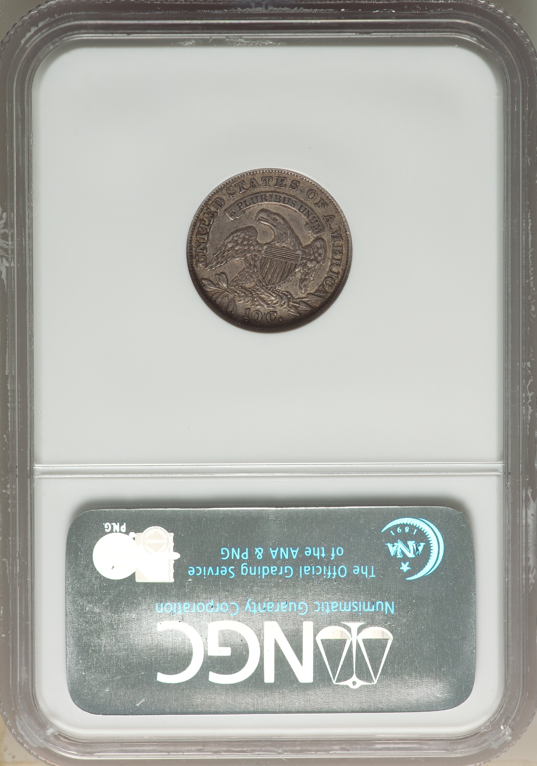1832 10c JR-5 XF45 CAC thumbnail 6