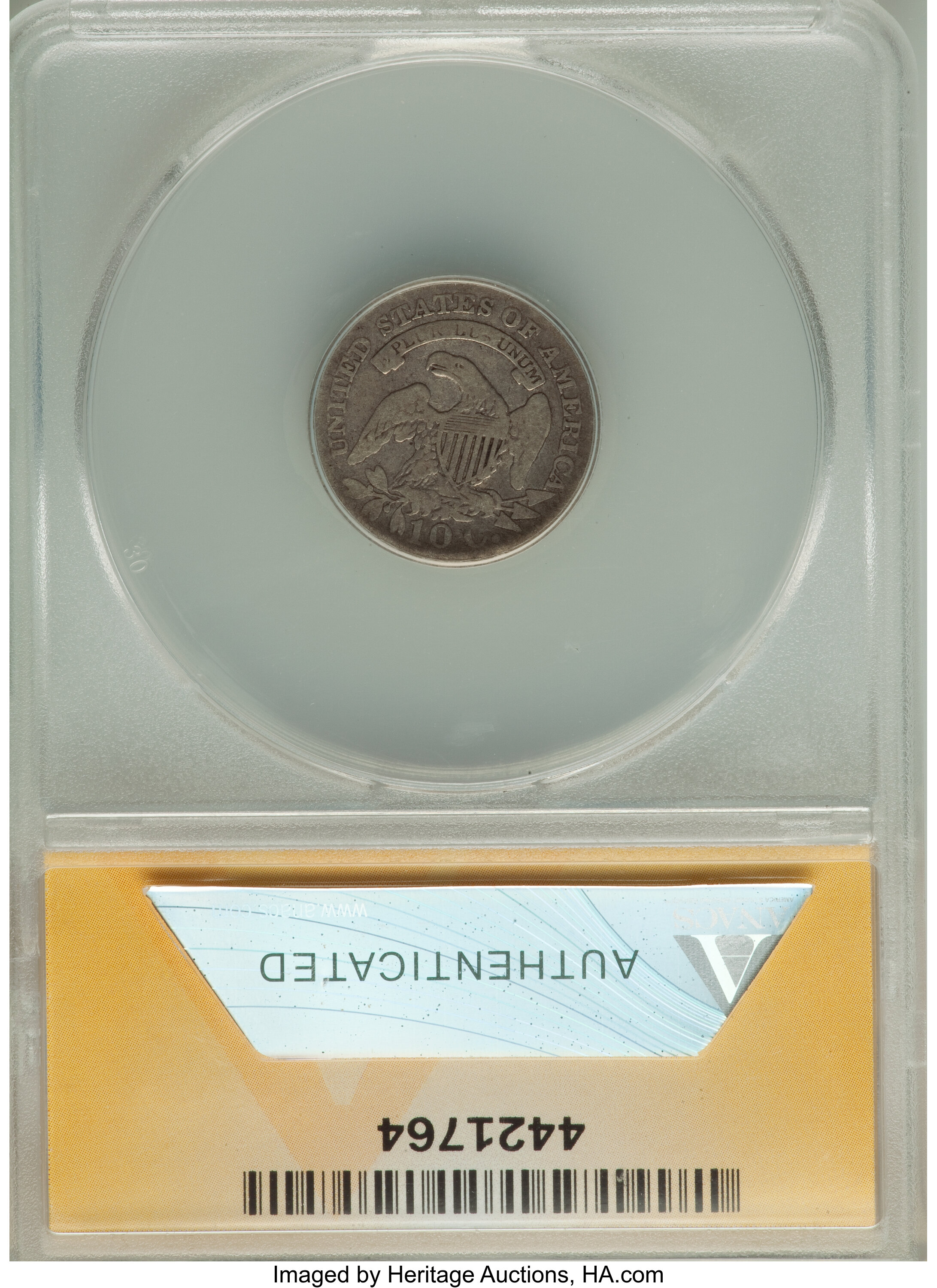 1827 10c Pointed Top 1, JR-13 VF35 thumbnail 13