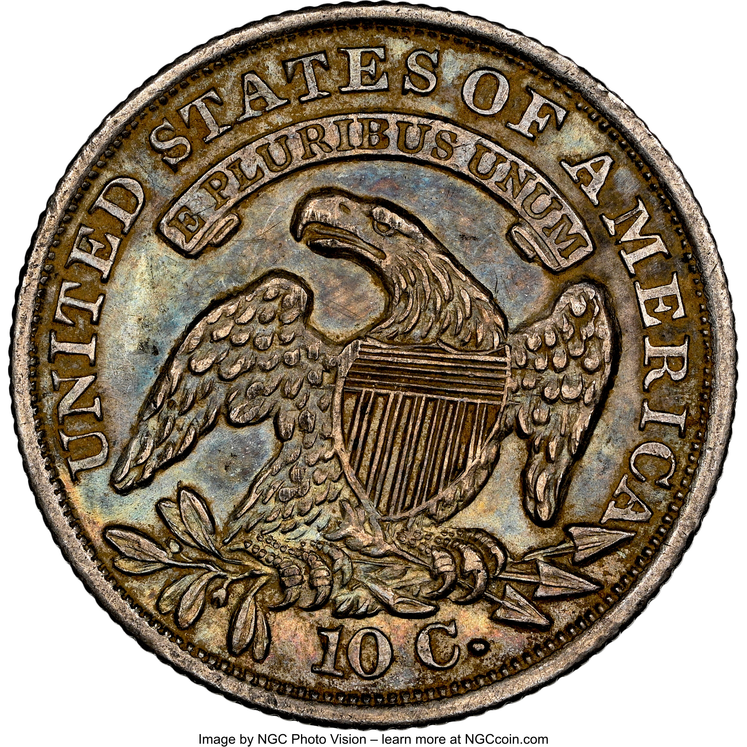 1834 10c Large 4, JR-1 AU50 thumbnail 23