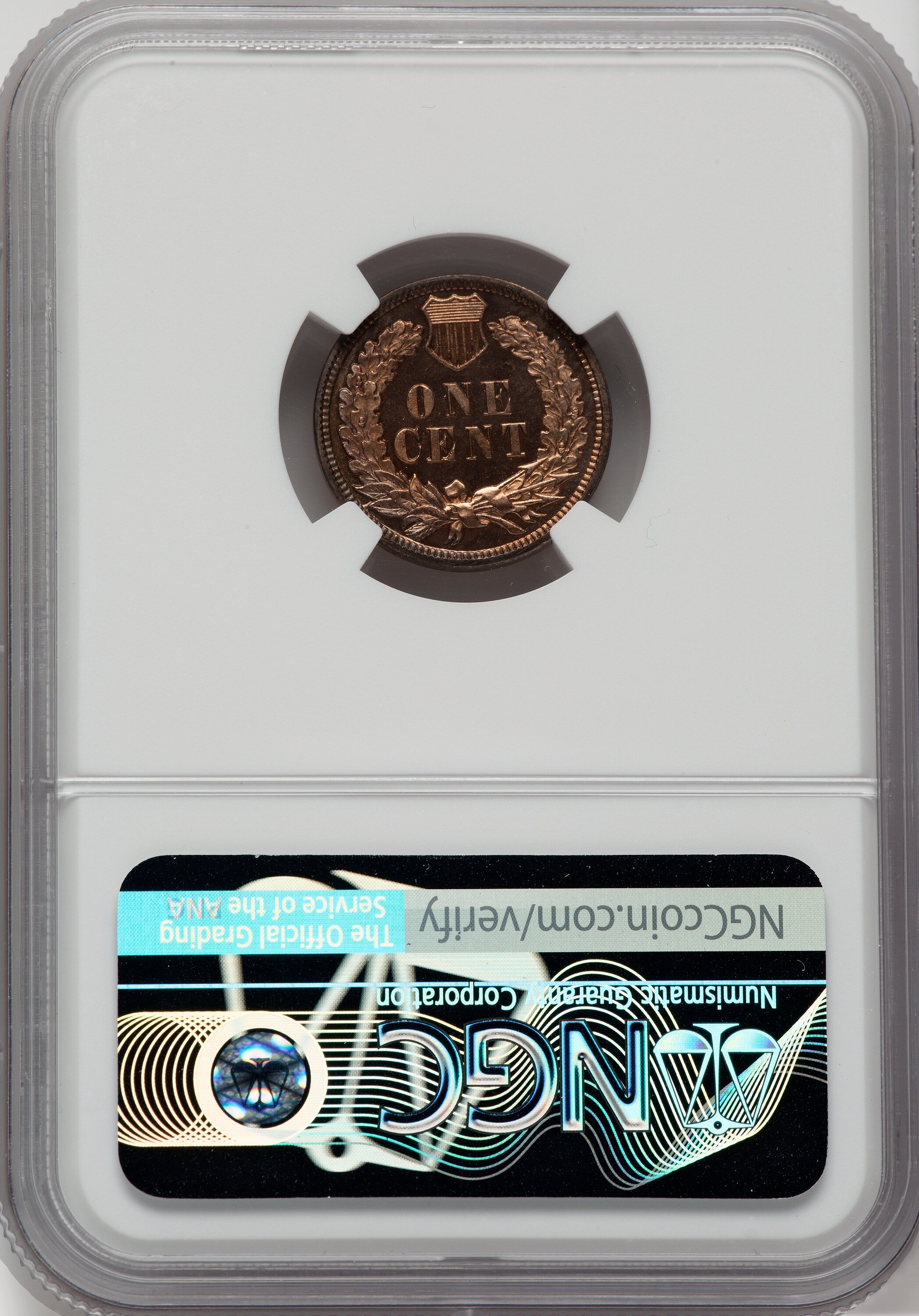 1897 1c PR RD CAM PR63 RD CAM CAC thumbnail 4