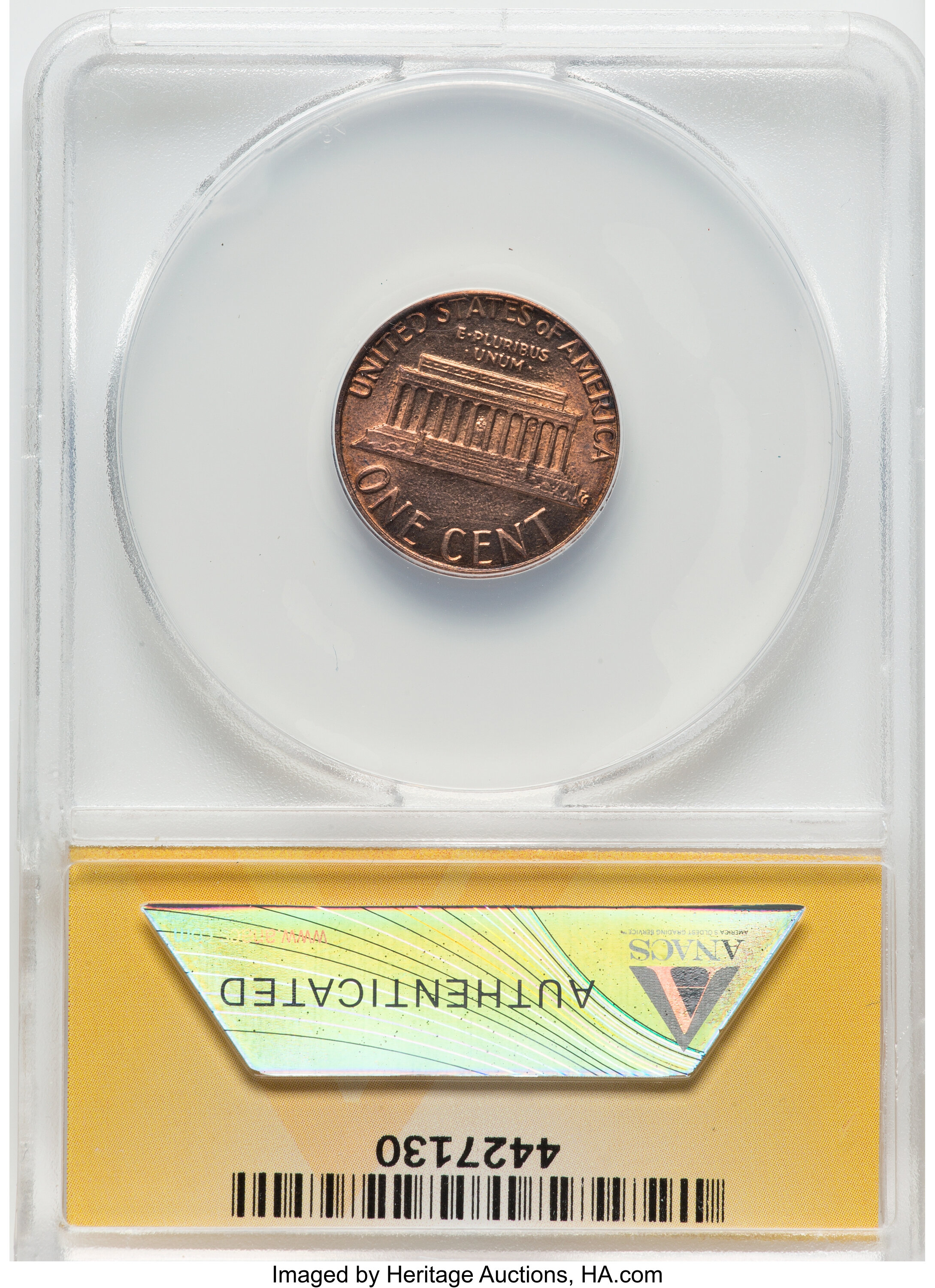 1984 1c Doubled Die Obverse MS RB thumbnail 12