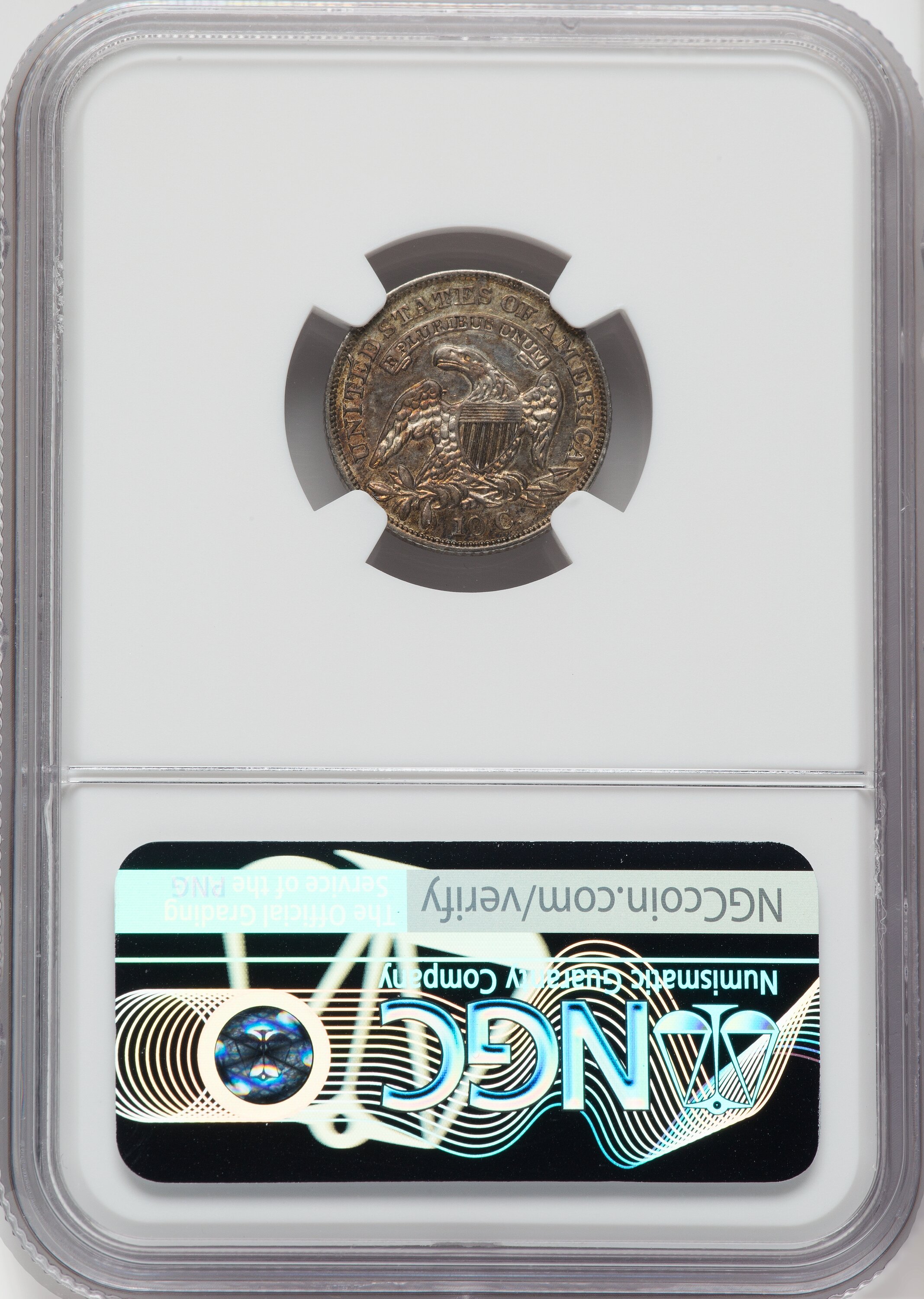 1830 10c Medium 10C, JR-3 G6 CAC thumbnail 8