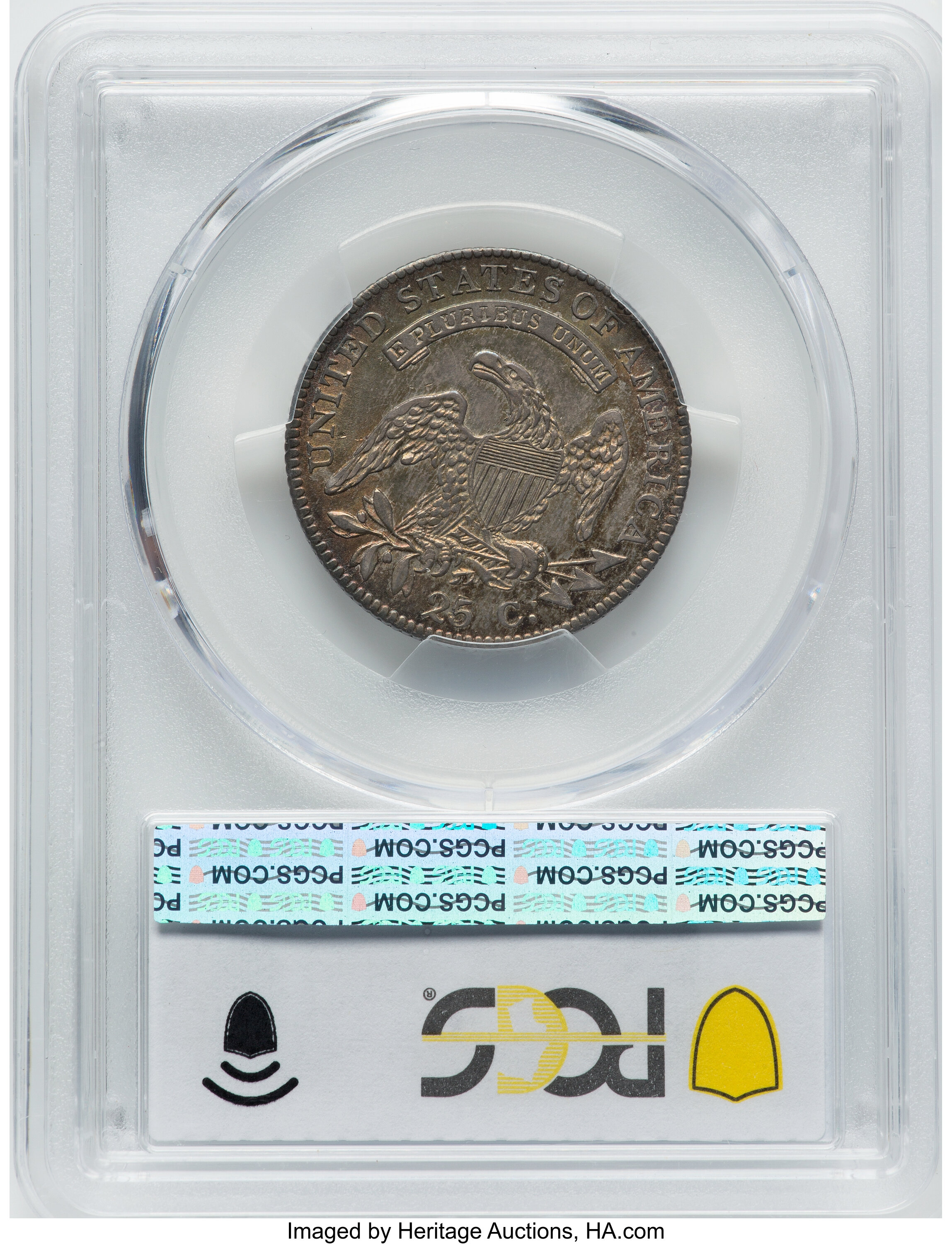 1819 25c Small 9 MS60 thumbnail 6