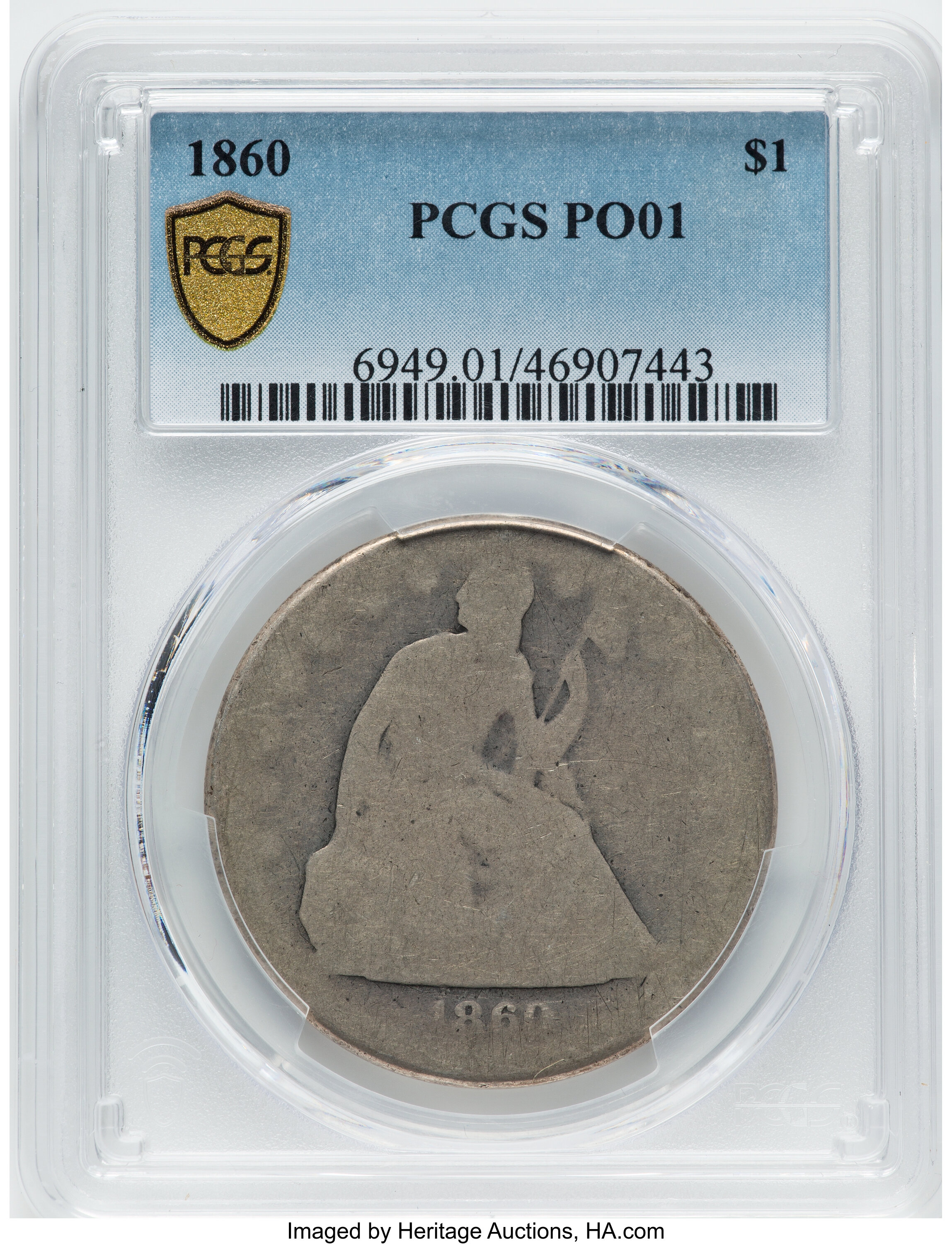 1860 $1 AG2 thumbnail 4