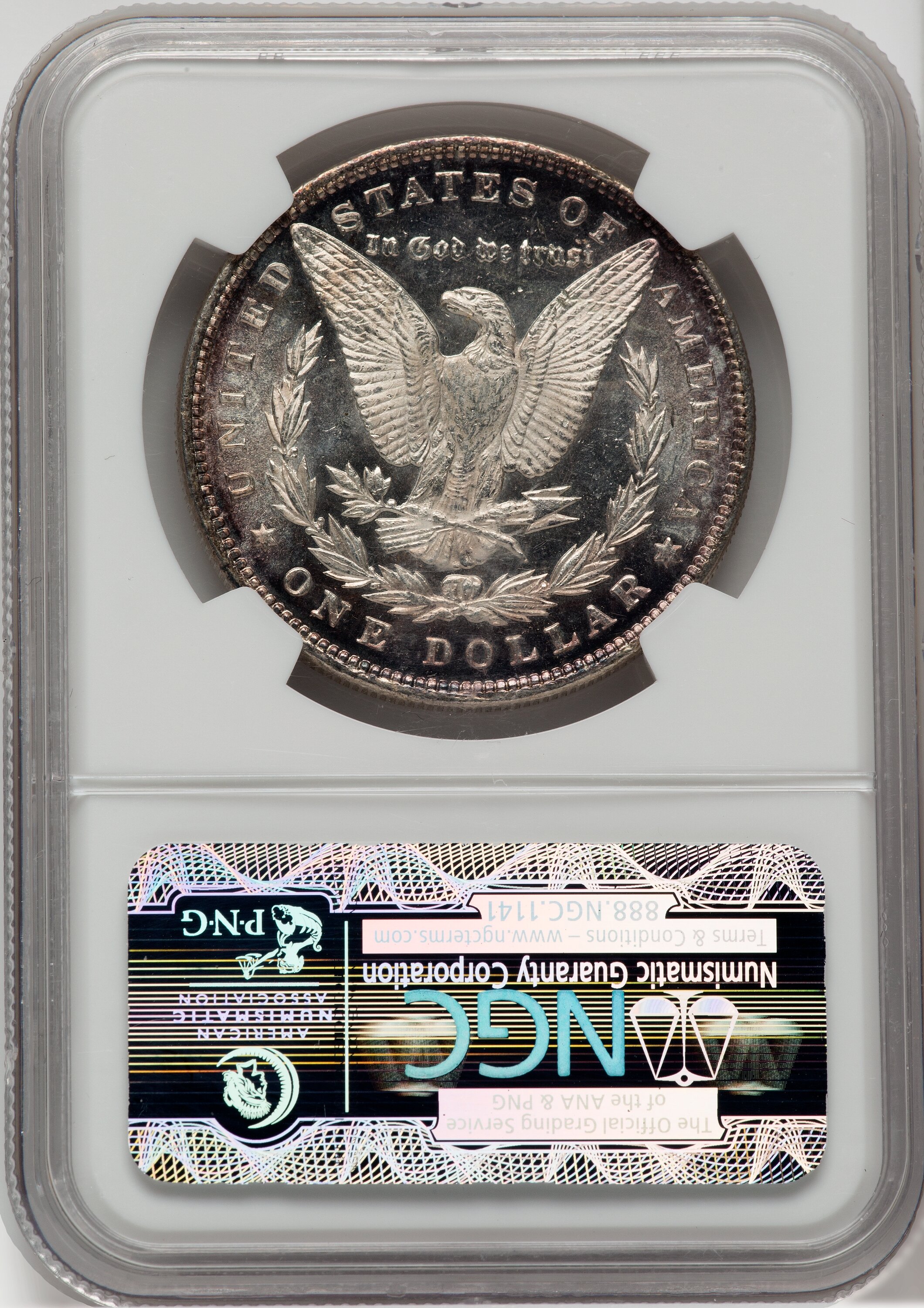 1891 $1  MS DMPL MS63 DMPL thumbnail 4
