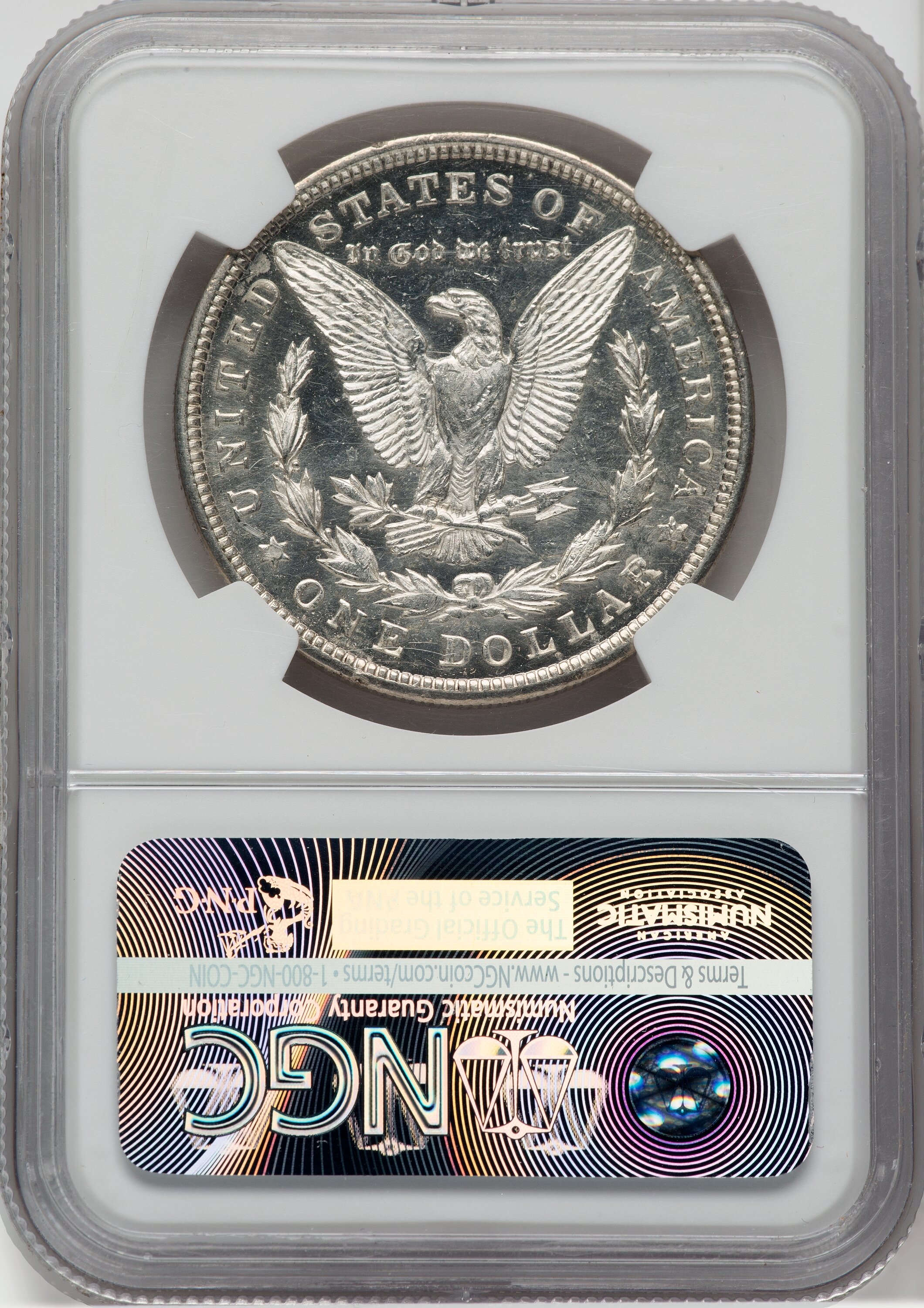 1921 $1  Morgan MS PL AU58 PL thumbnail 9