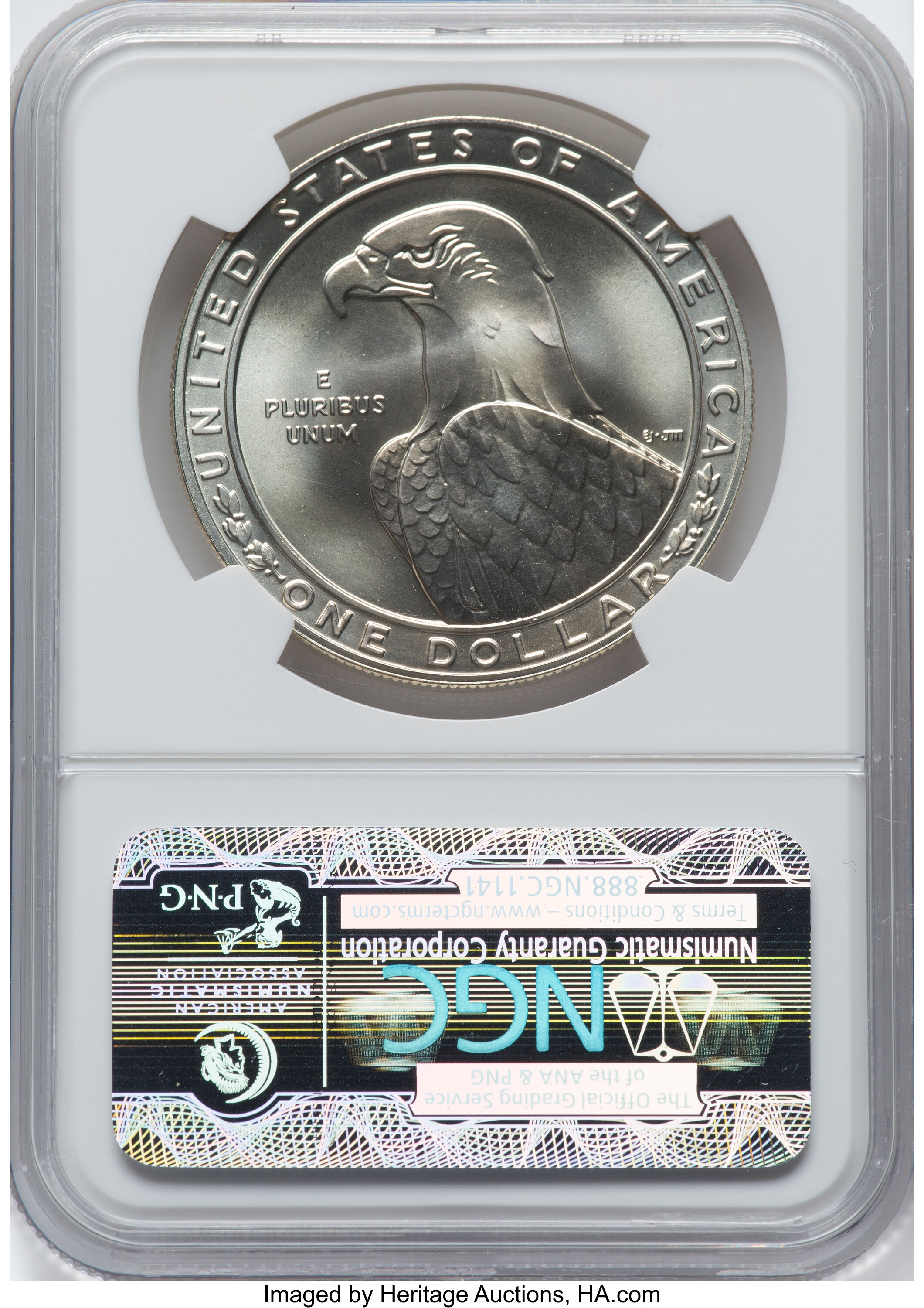 1983-D S$1 Los Angeles Olympiad Discus Thrower OGP thumbnail 13