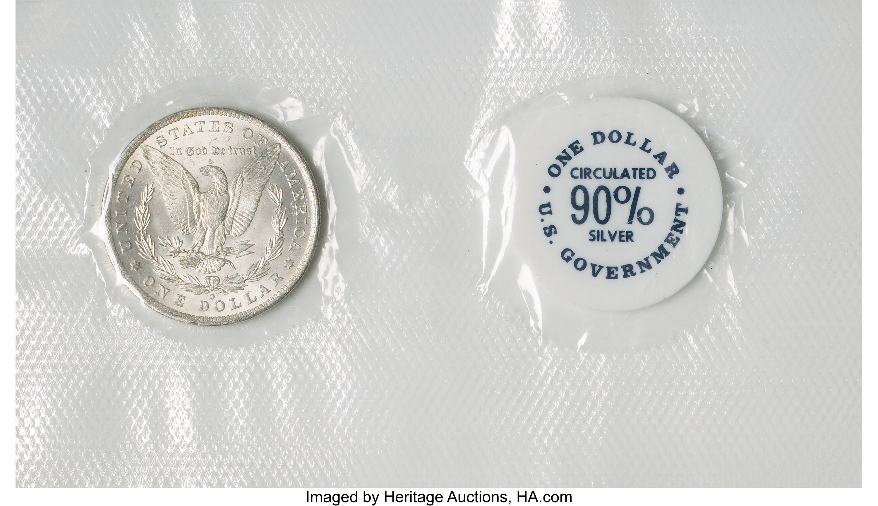 1884 $1  GSA Hoard, Soft Package MS thumbnail 4