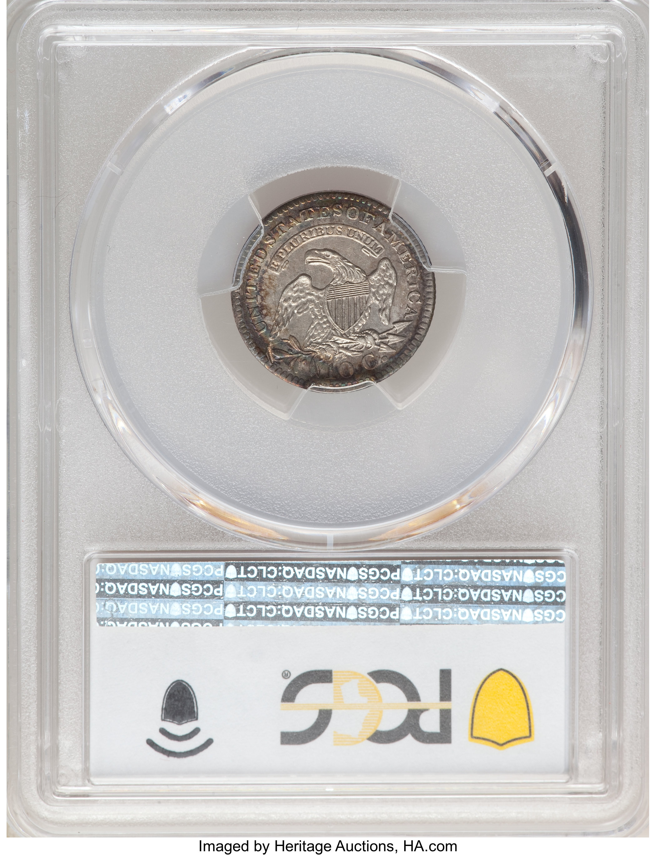1821 10c Large Date, JR-7 G4 thumbnail 16