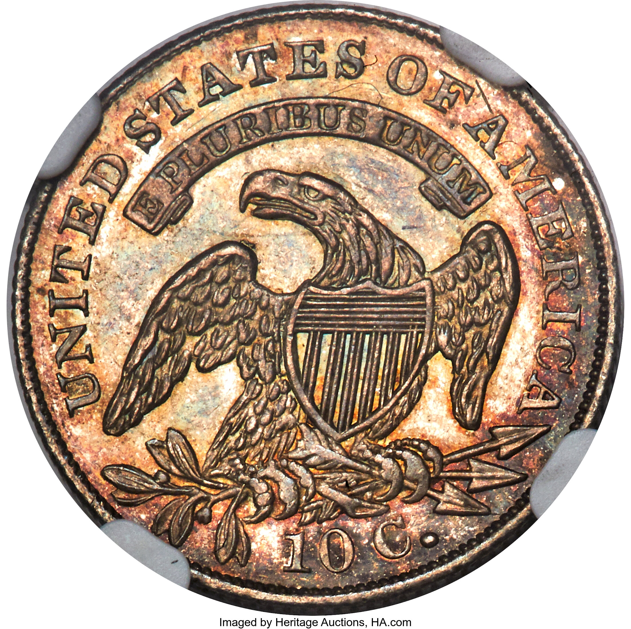 1835 10c JR-4 MS66 CAC thumbnail 12