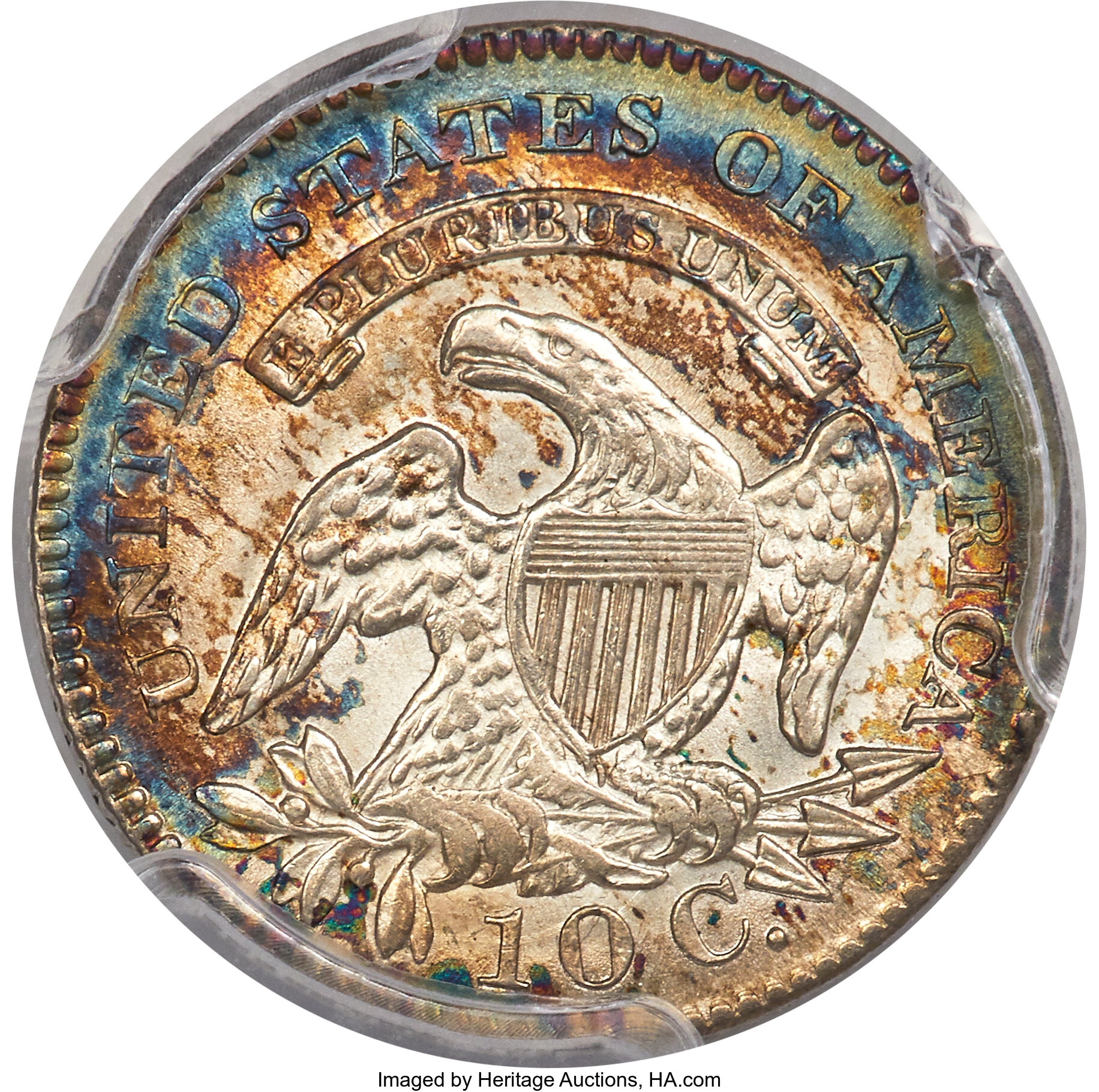 1820 10c Small 0, JR-6 MS64 thumbnail 11