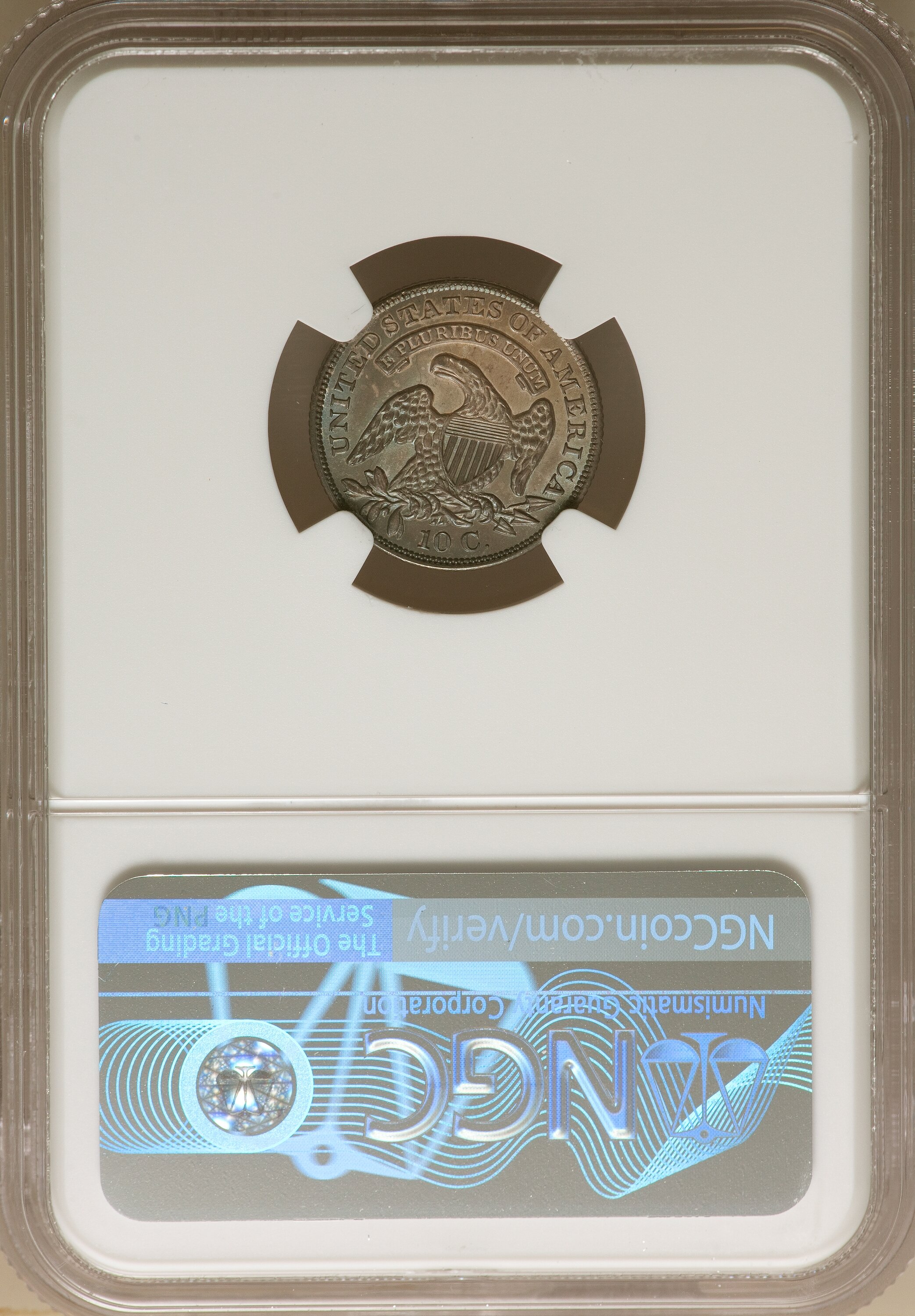 1830 10c Medium 10C MS66 thumbnail 2