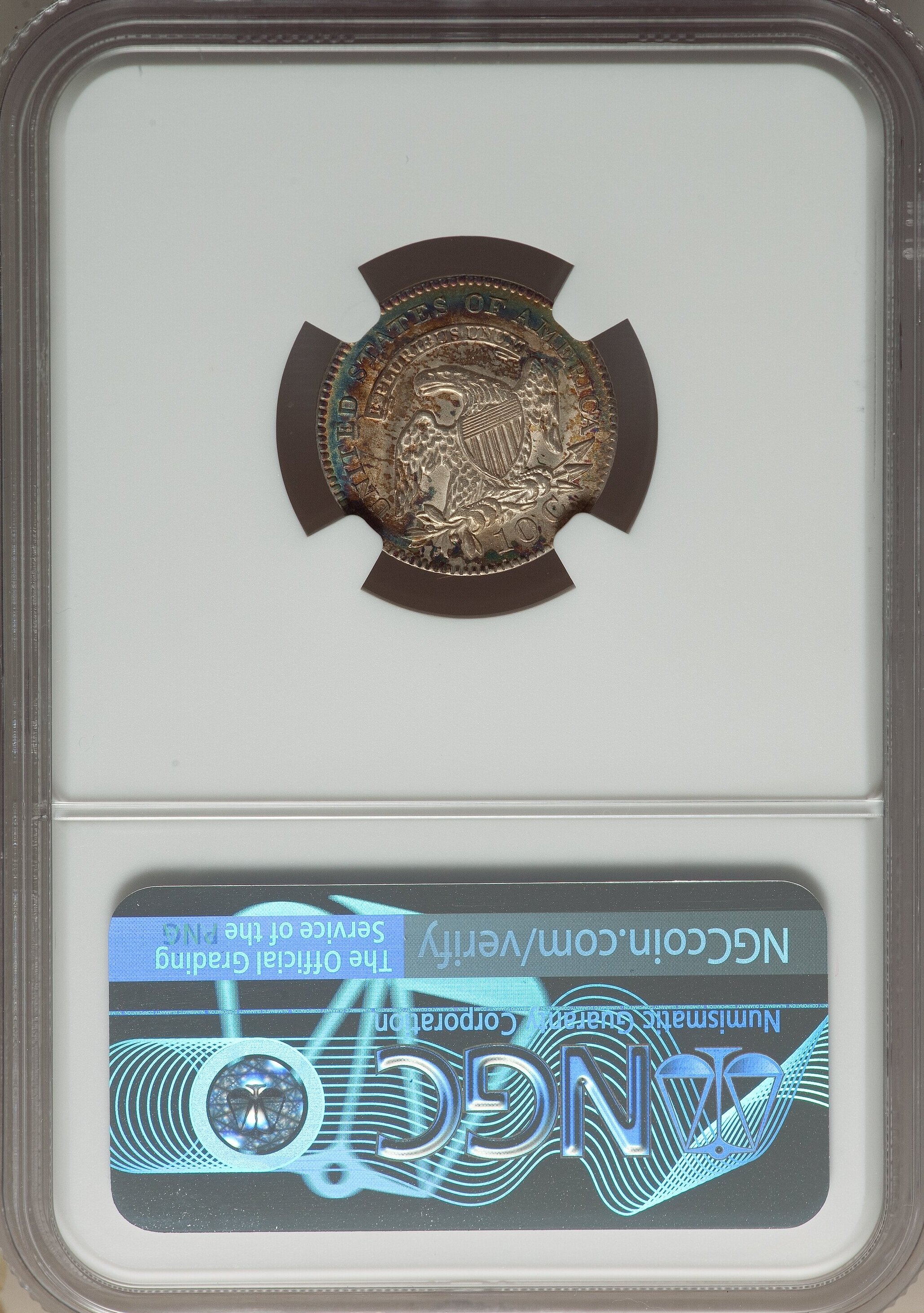 1820 10c Small 0, JR-6 MS65 thumbnail 3