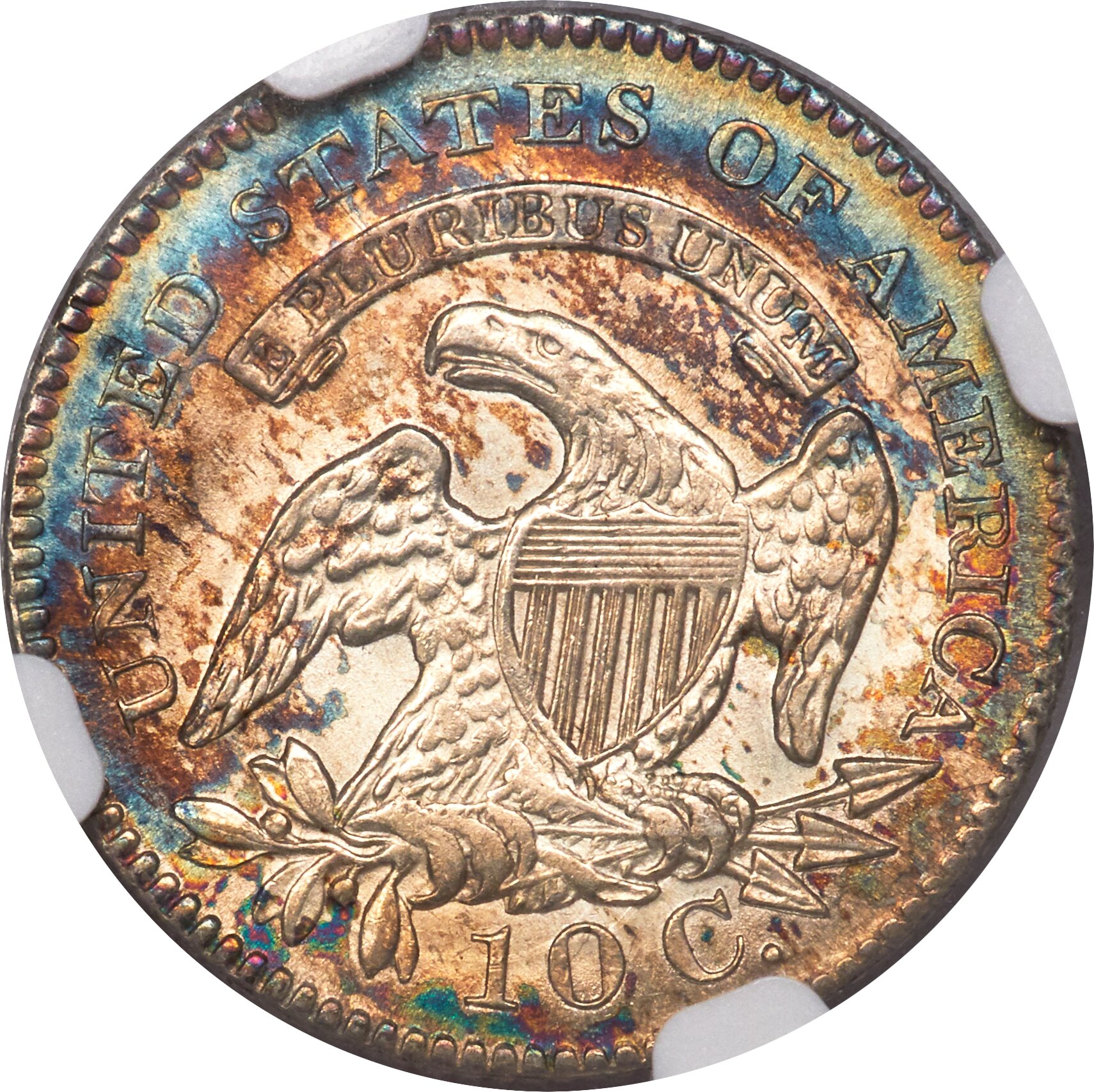 1820 10c Small 0, JR-6 MS65 thumbnail 4