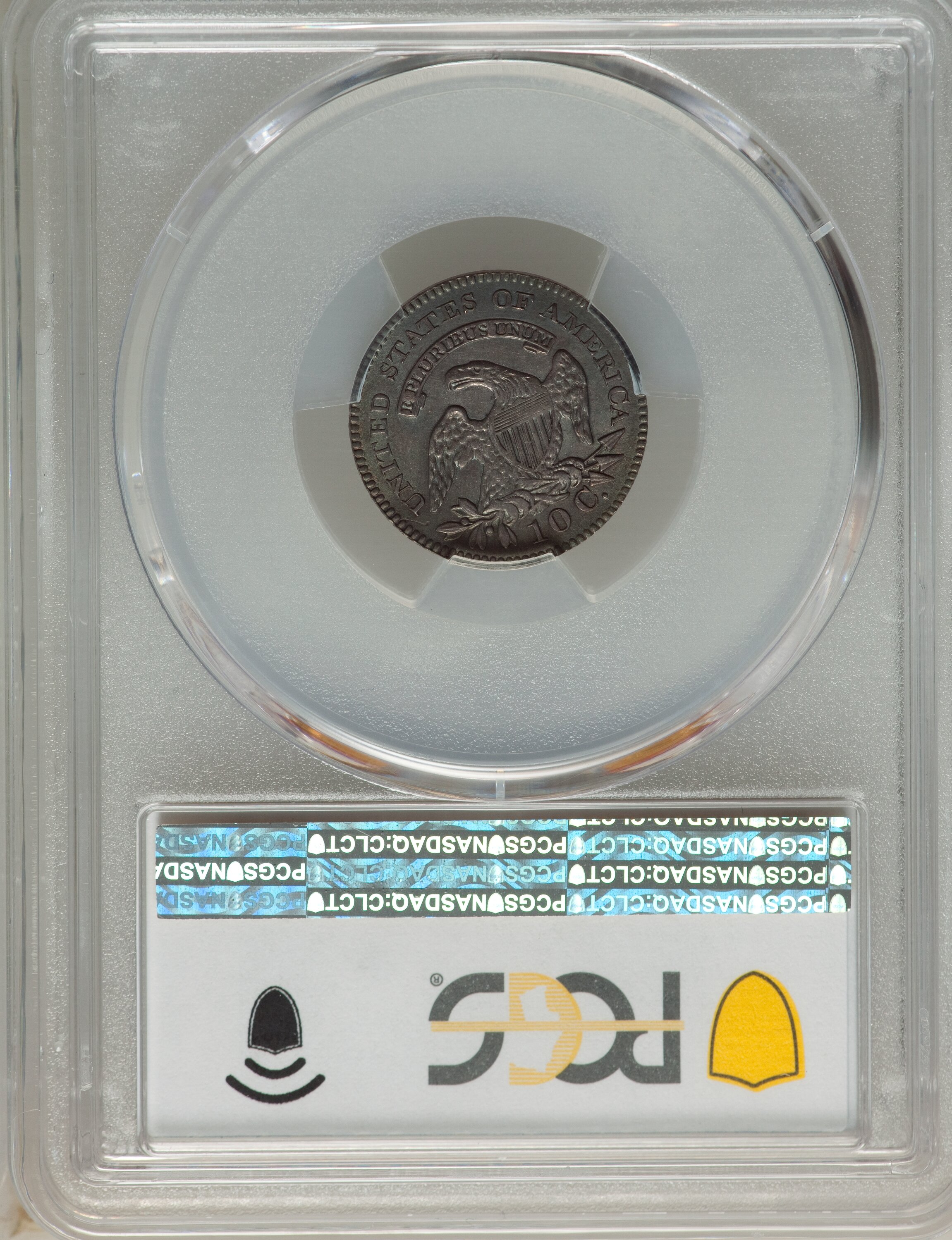 1820 10c Small 0, JR-6 MS64 thumbnail 2