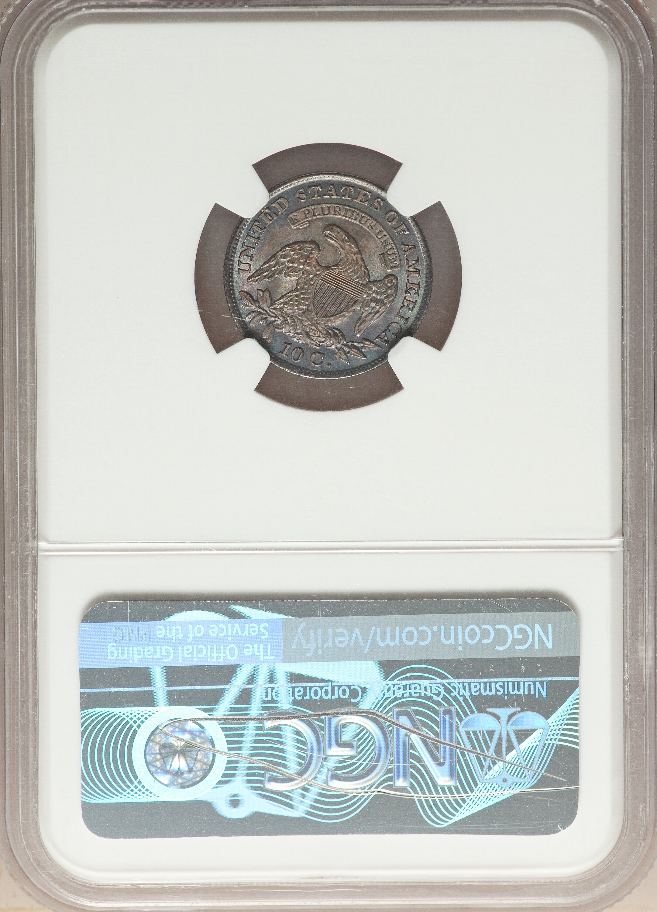 1831 10c JR-1 MS66 thumbnail 2