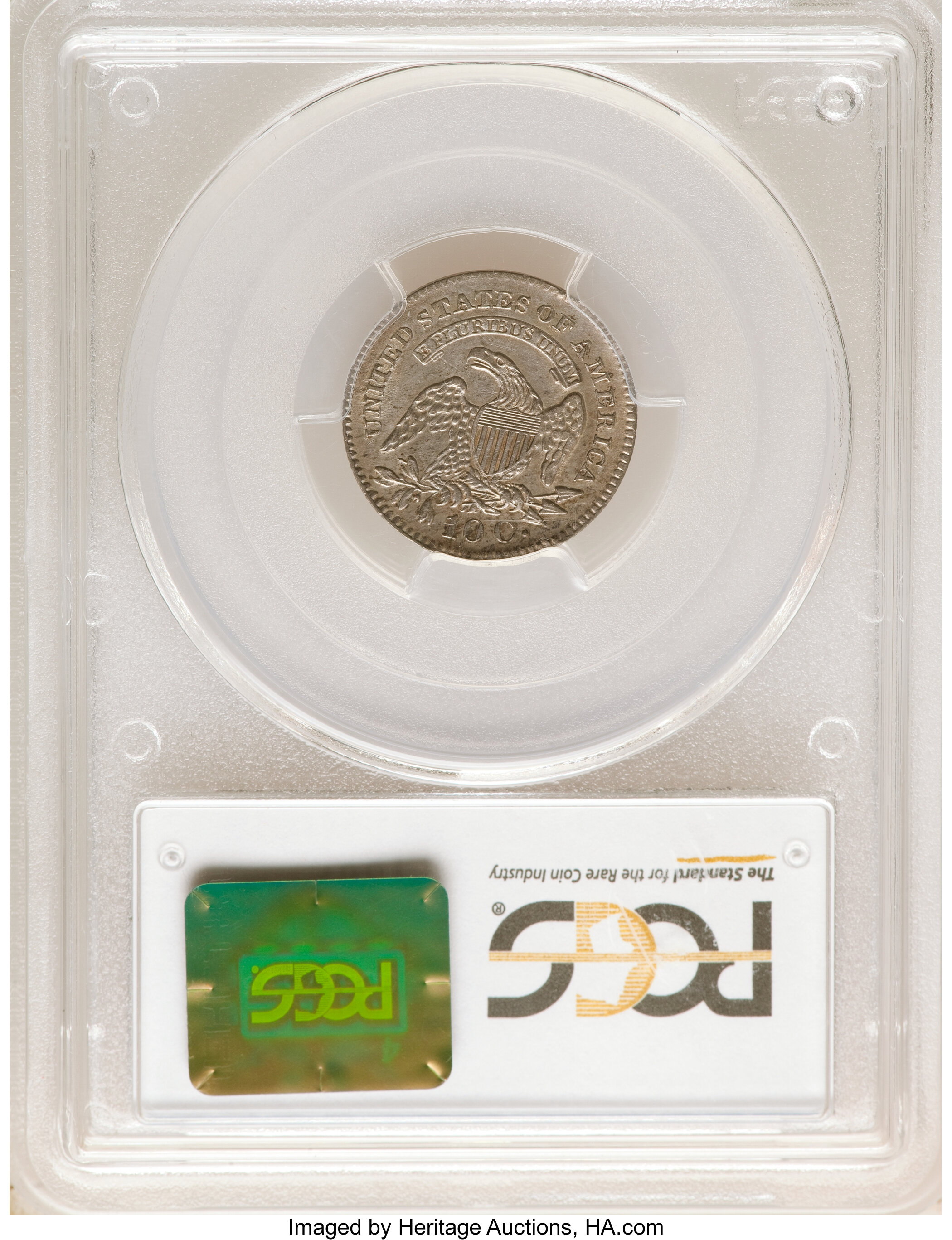 1827 10c Pointed Top 1, JR-3 VF30 thumbnail 8
