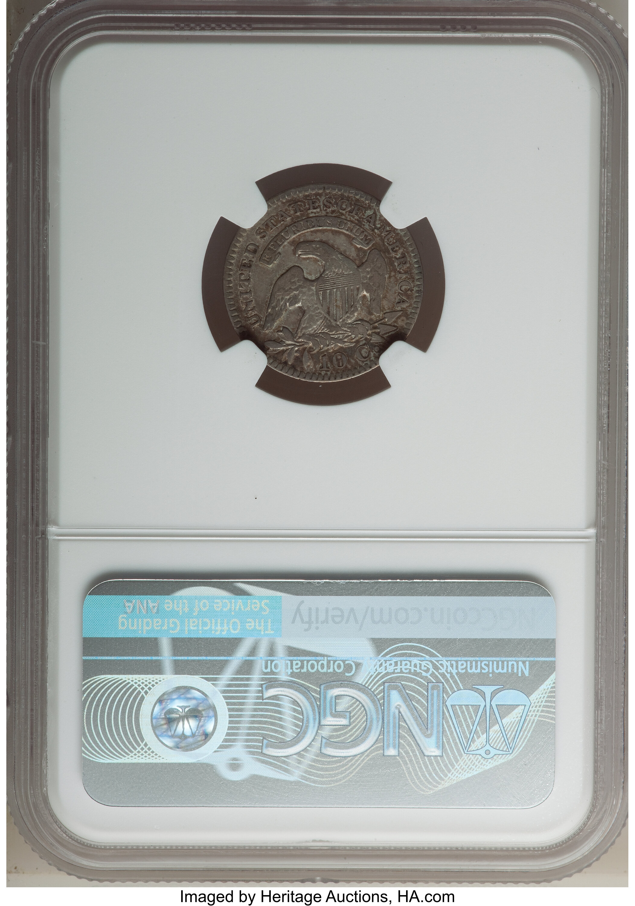 1820 10c Small 0, JR-7 AG3 thumbnail 6