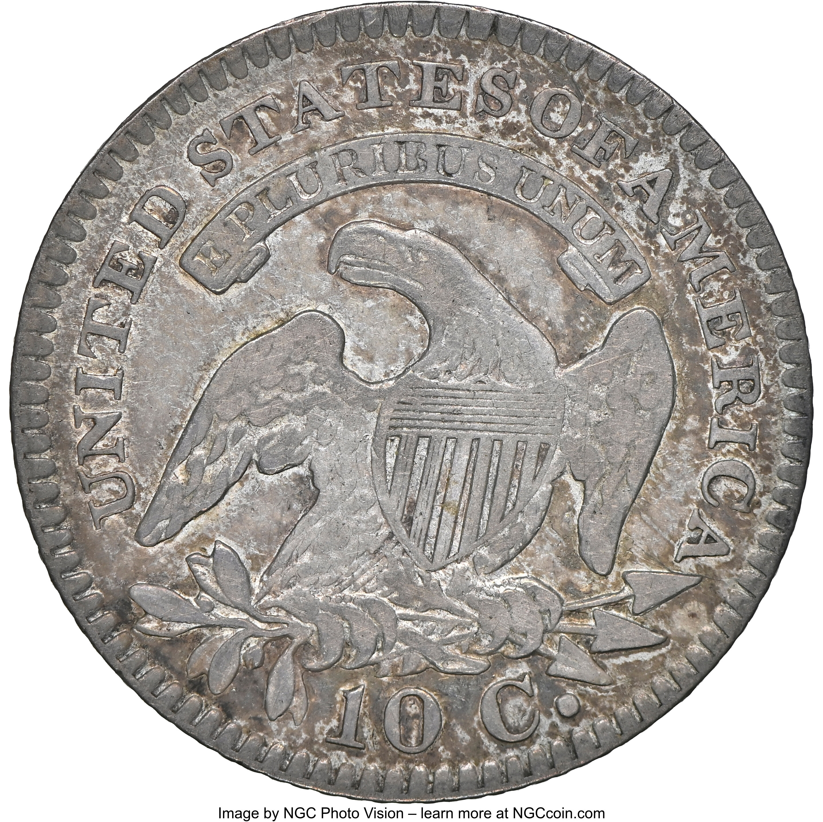 1820 10c Small 0, JR-7 AG3 thumbnail 7