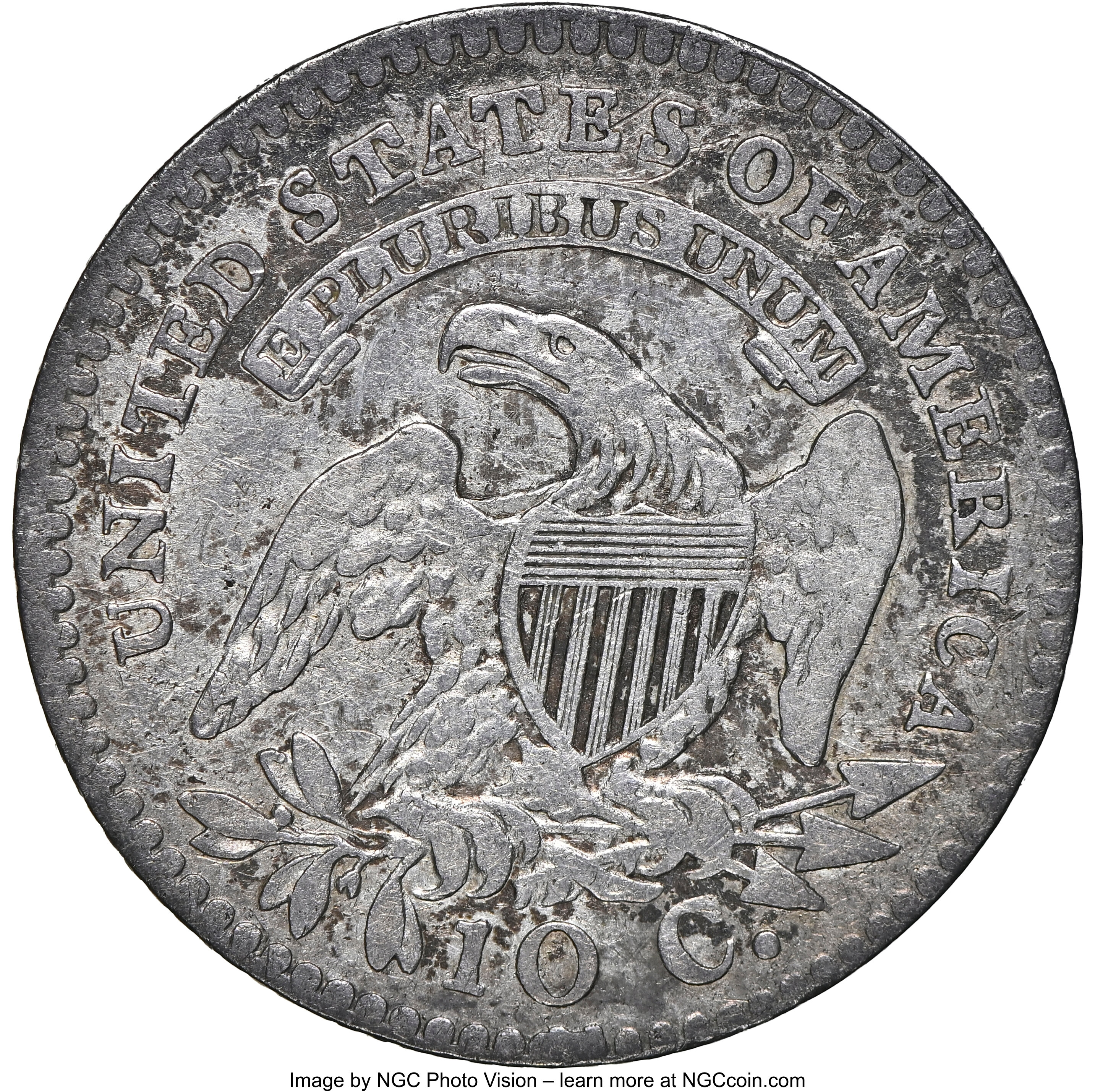 1820 10c Large 0, JR-8 G6 thumbnail 7