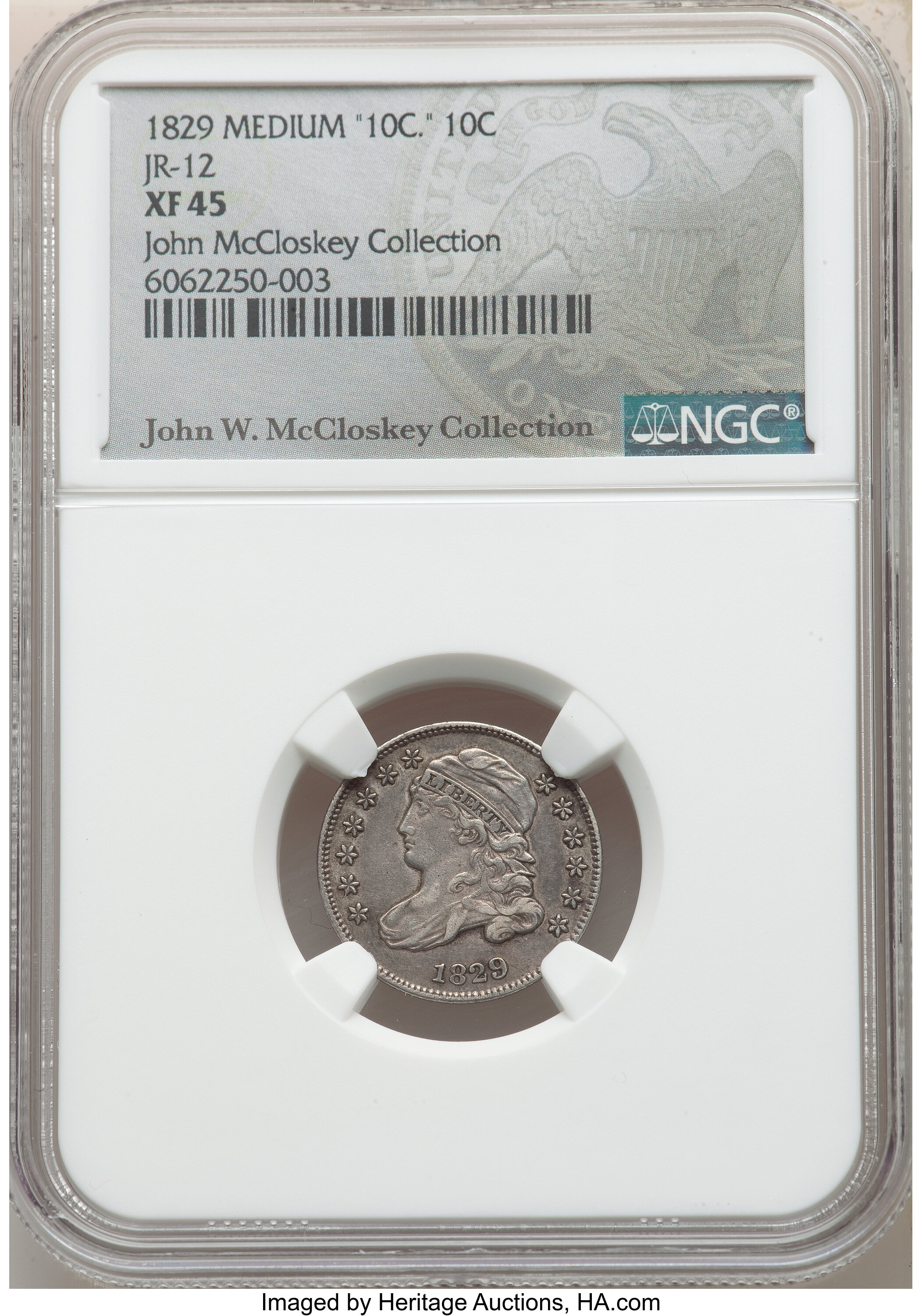 1829 10c Medium 10C G4 thumbnail 24