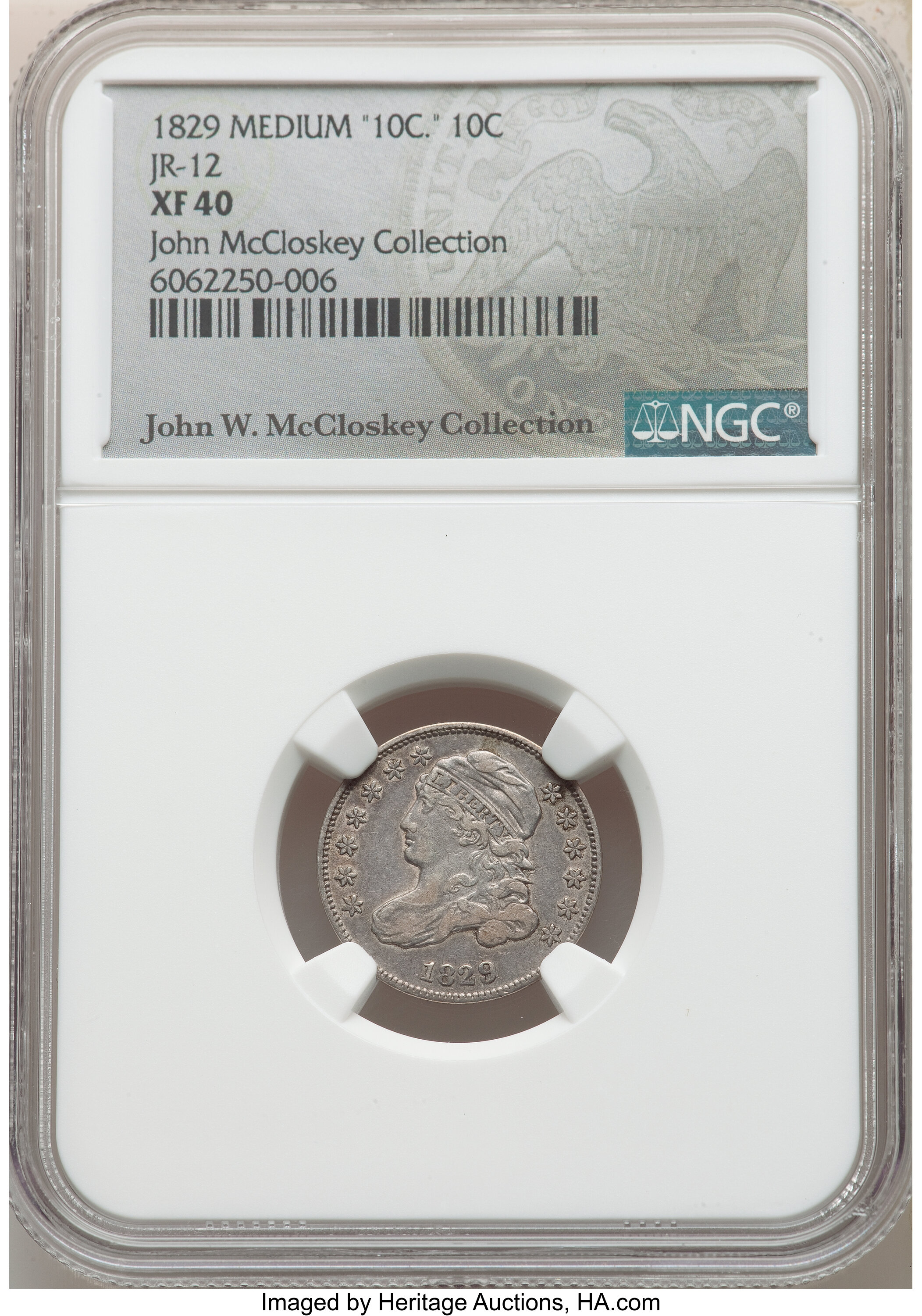 1829 10c Medium 10C G4 thumbnail 18