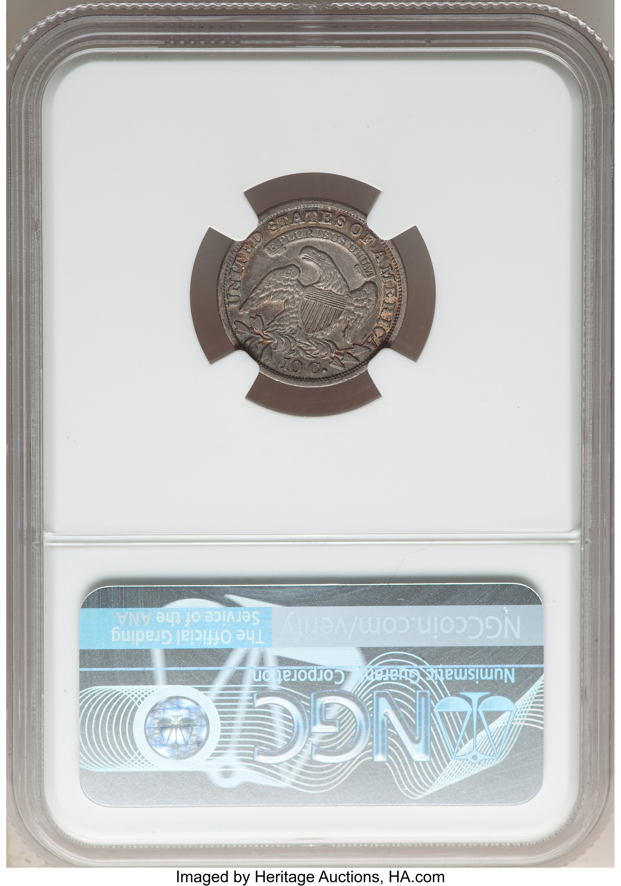 1834 10c Large 4, JR-1 AG3 thumbnail 12