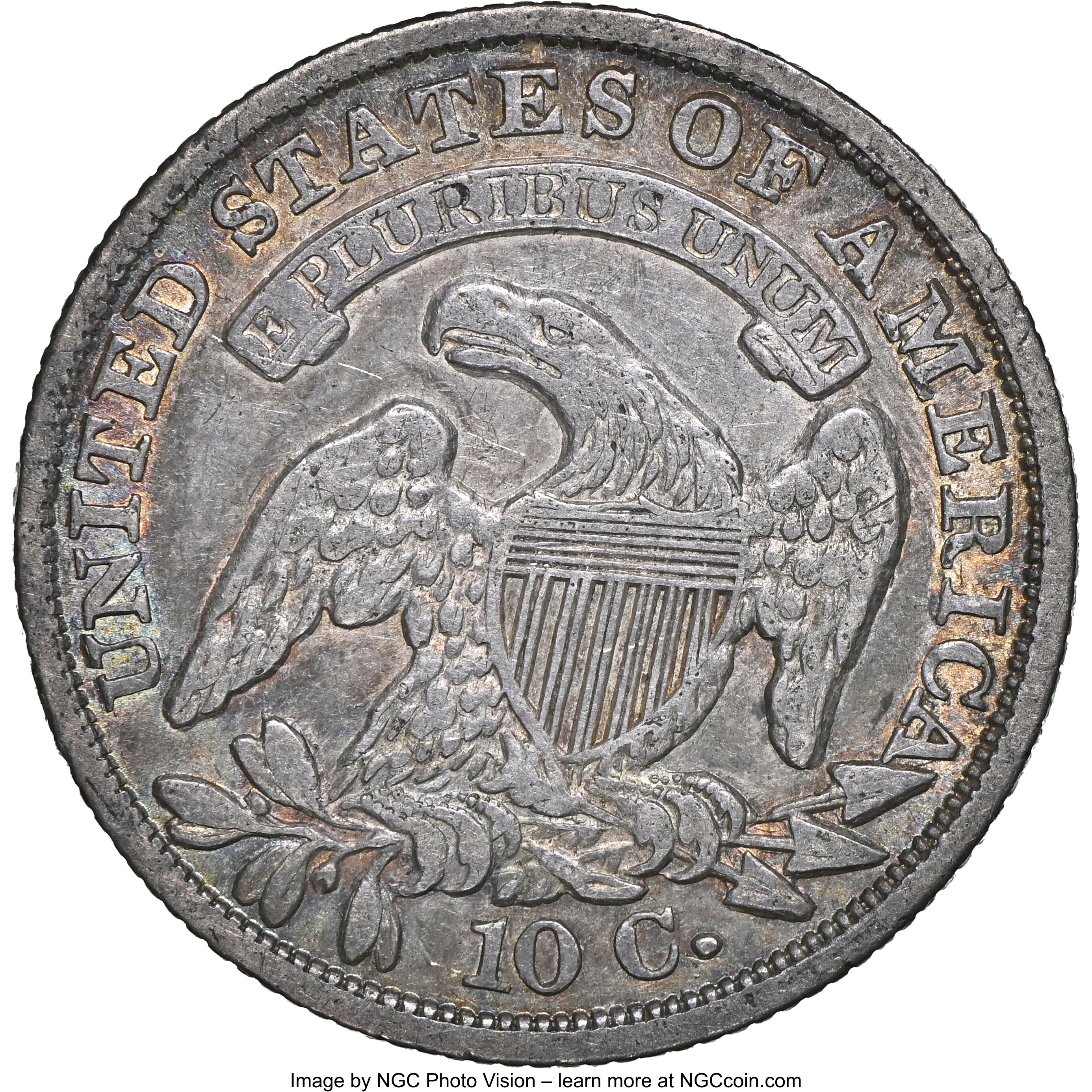 1834 10c Large 4, JR-1 AG3 thumbnail 13