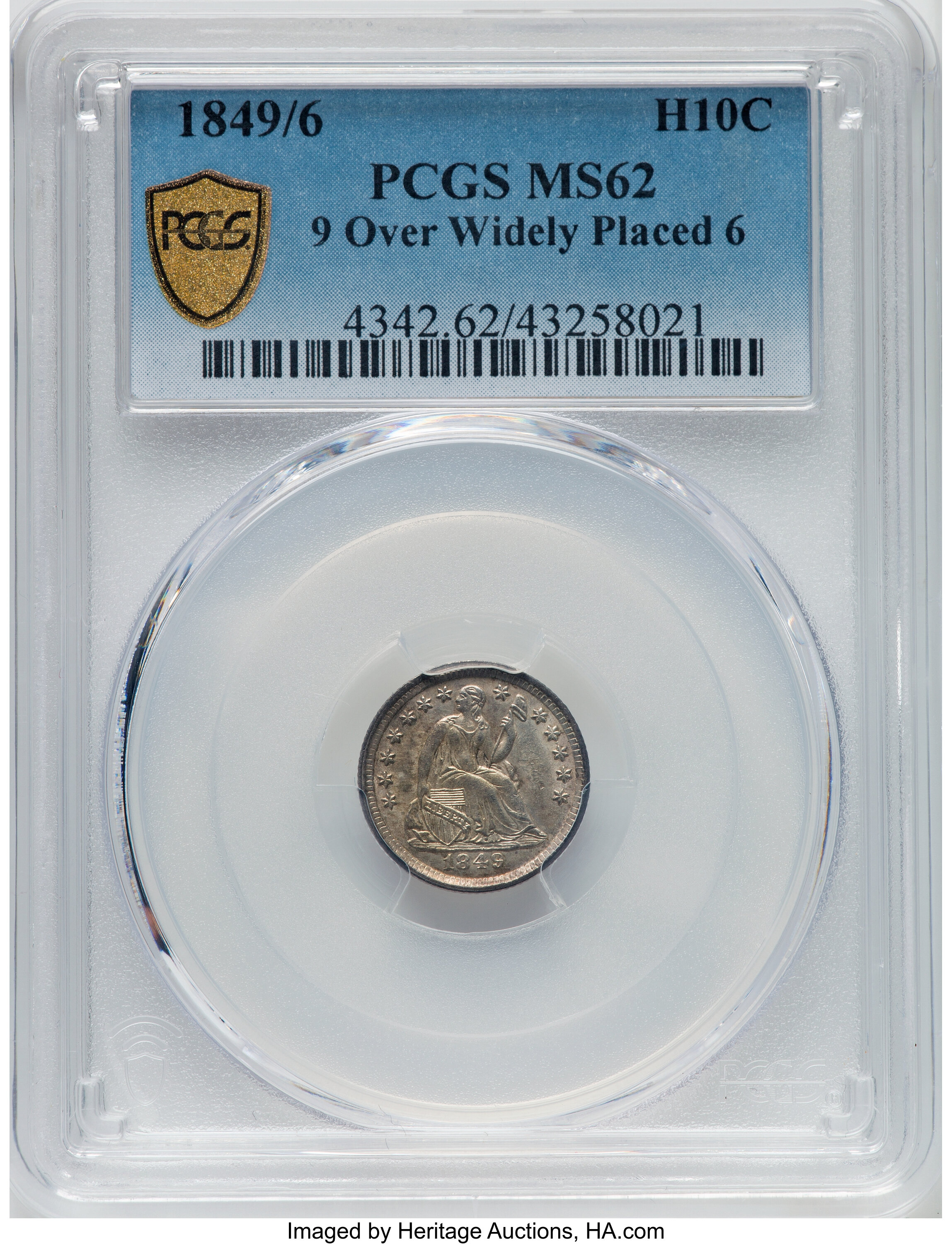 1849/6 H10c MS67 thumbnail 17