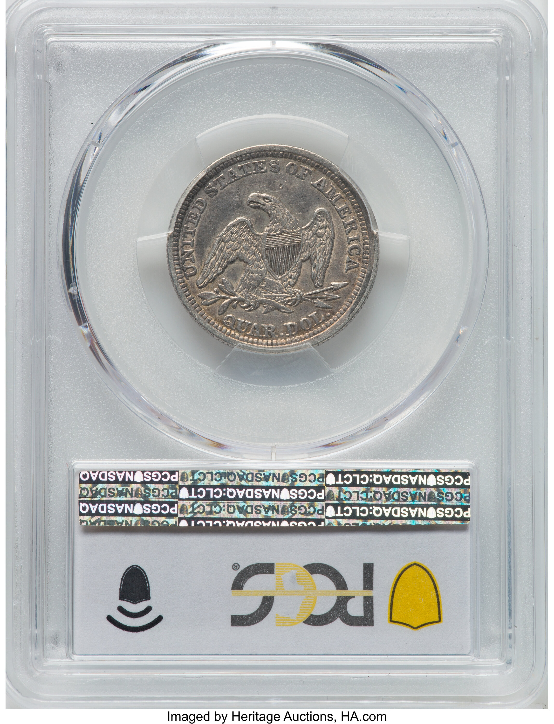 1856 25c XF45 thumbnail 4