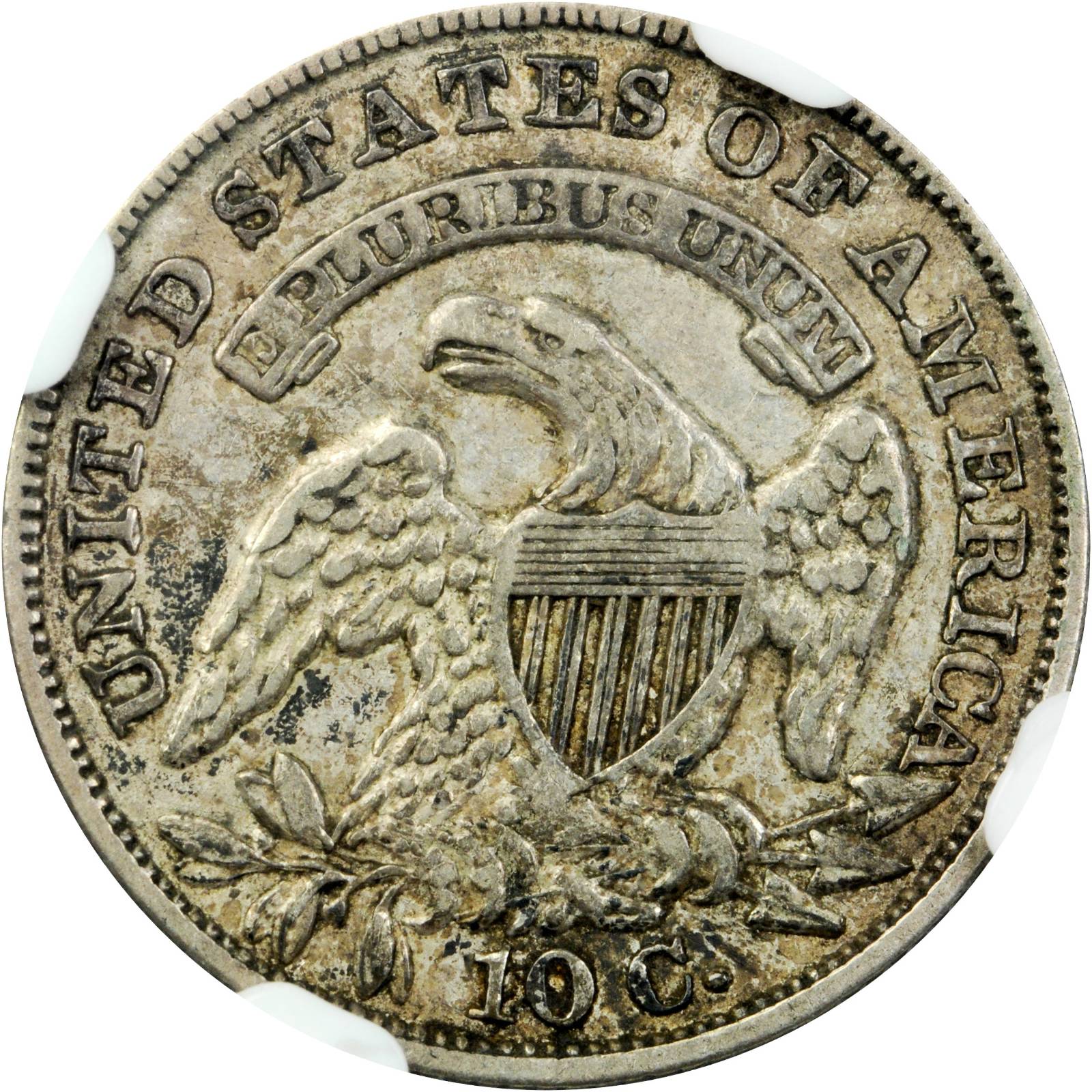 1834 10c Large 4, JR-5 AG3 thumbnail 17