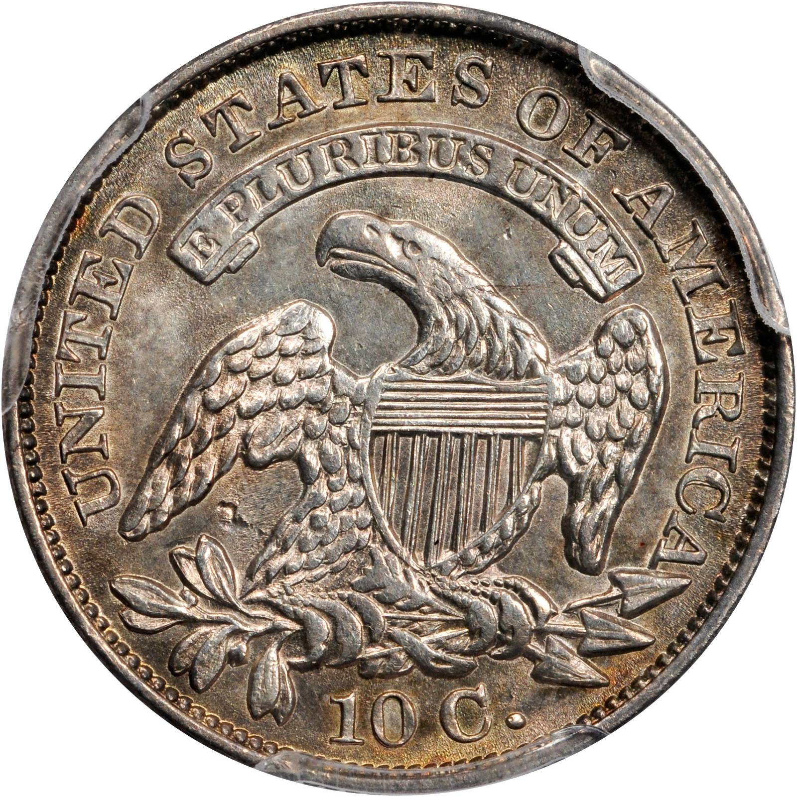 1829 10c Medium 10C, JR-12 G4 thumbnail 4