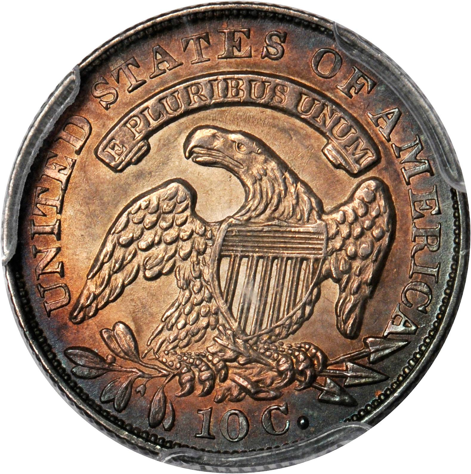 1832 10c JR-5 VG10 thumbnail 2