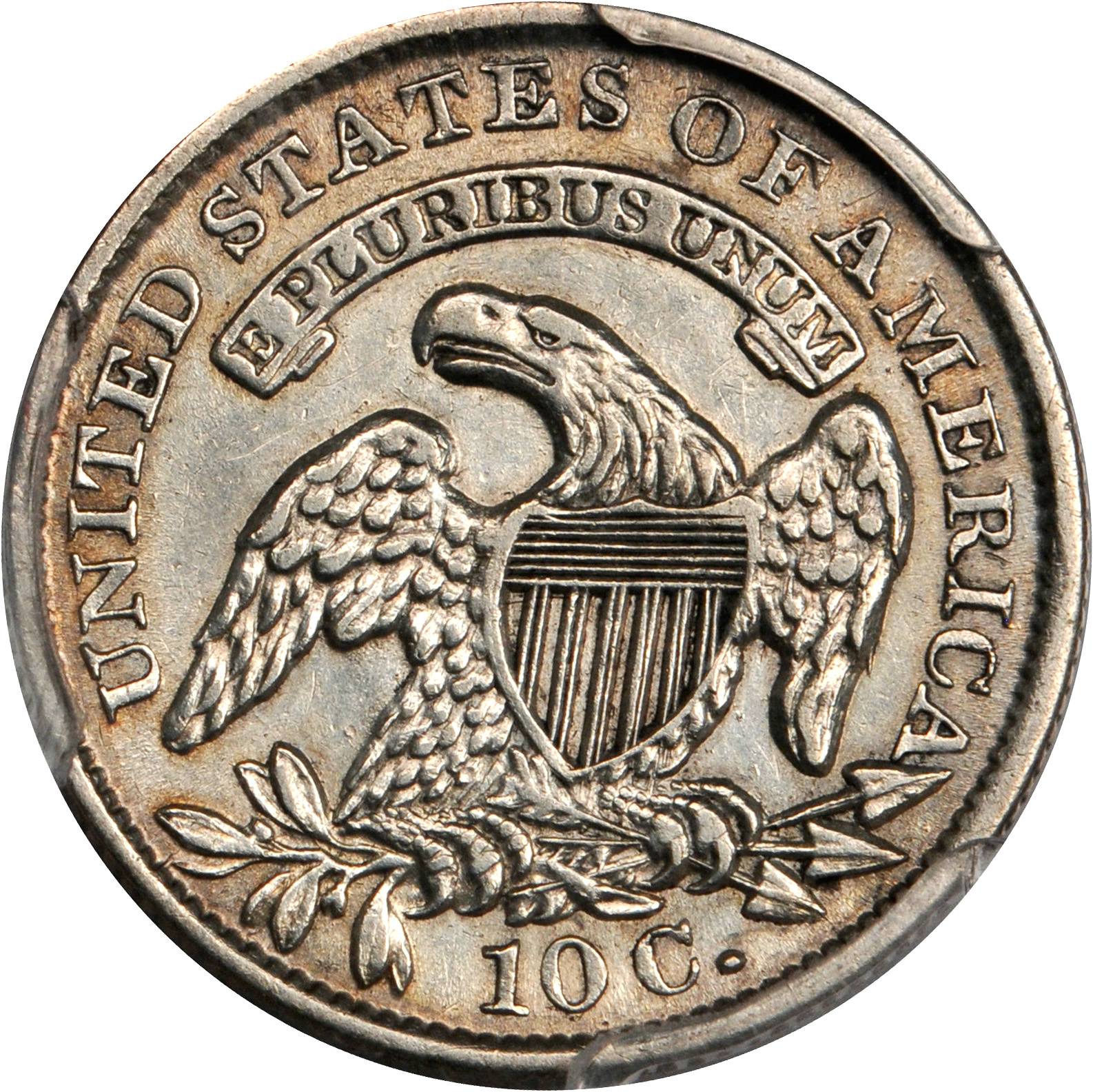 1833 10c Last 3 High, JR-5 VG10 thumbnail 6