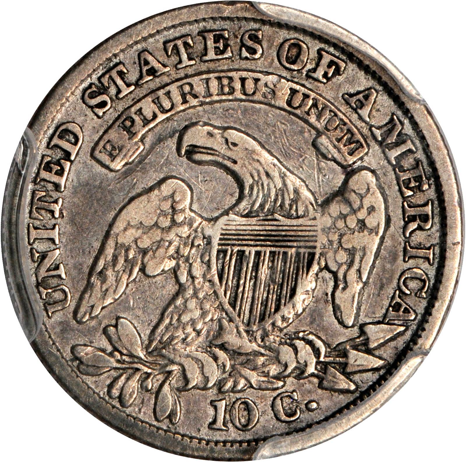 1834 10c Large 4, JR-1 AG3 thumbnail 8