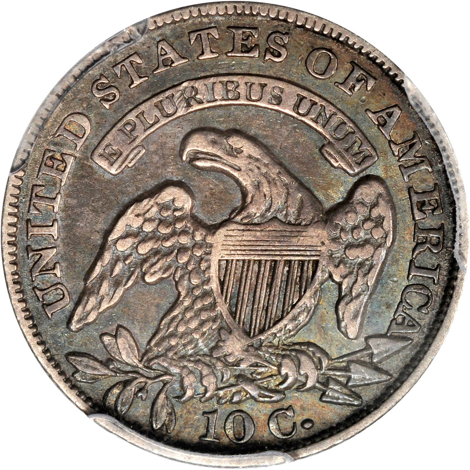 1834 10c Large 4, JR-5 AG3 thumbnail 11