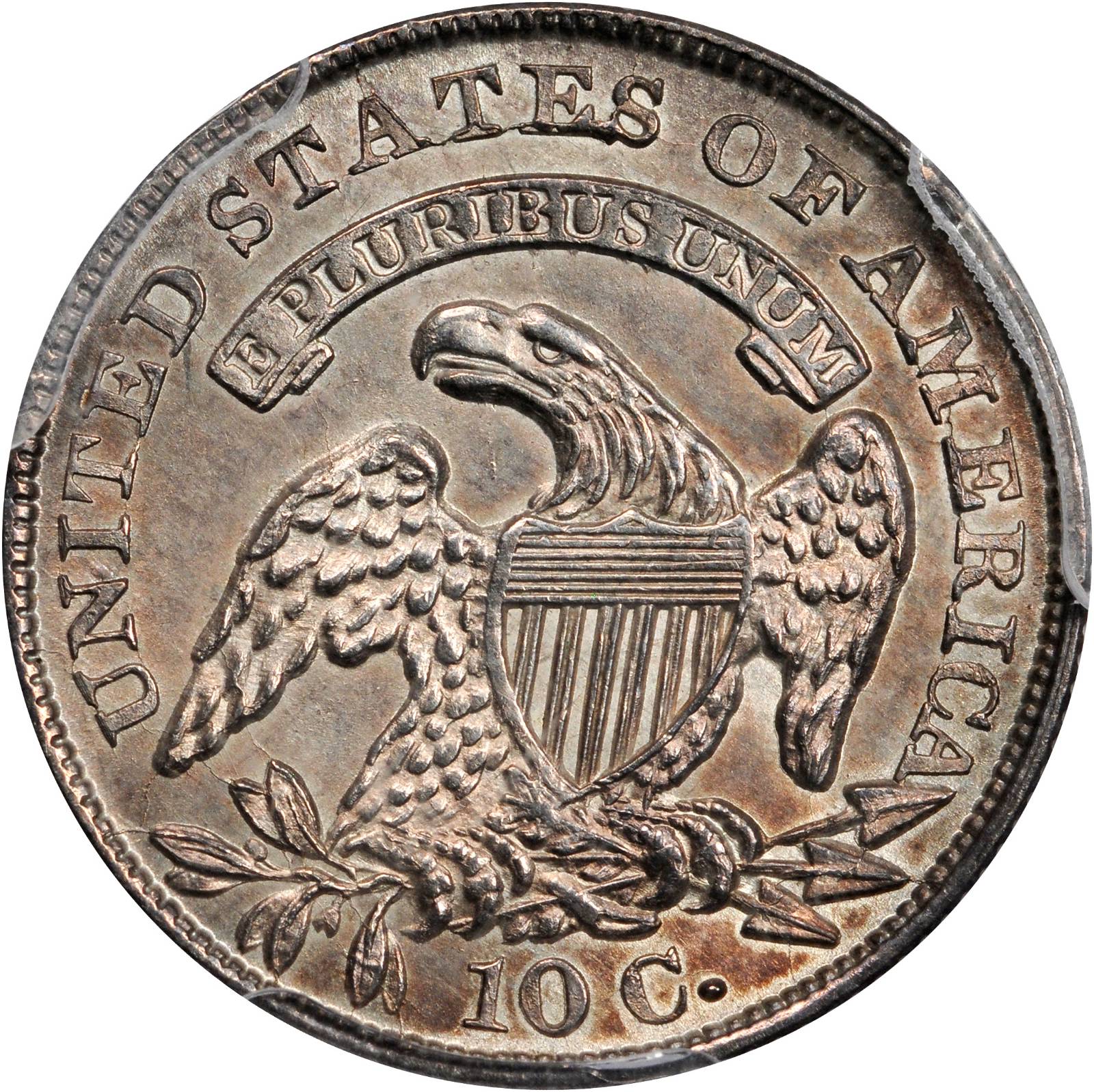 1834 10c Large 4, JR-6 AG3 thumbnail 4