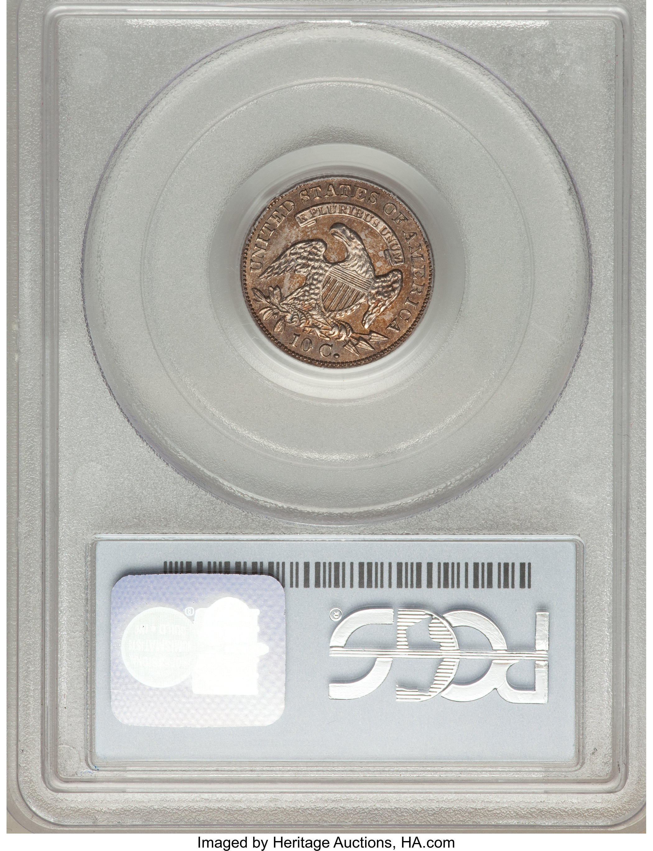 1831 10c JR-4 G4 CAC thumbnail 11