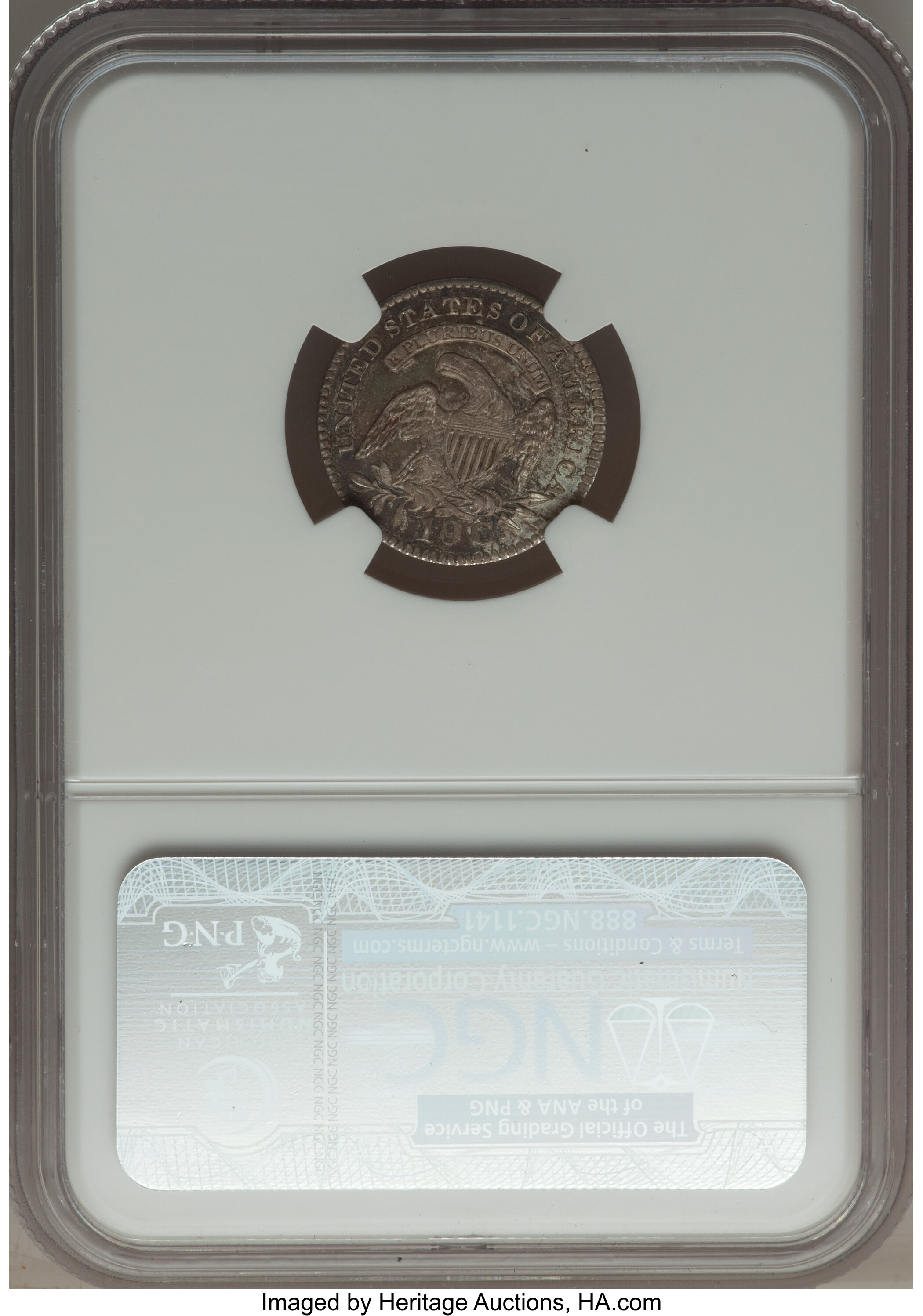 1827 10c Pointed Top 1, JR-12 VF30 thumbnail 23