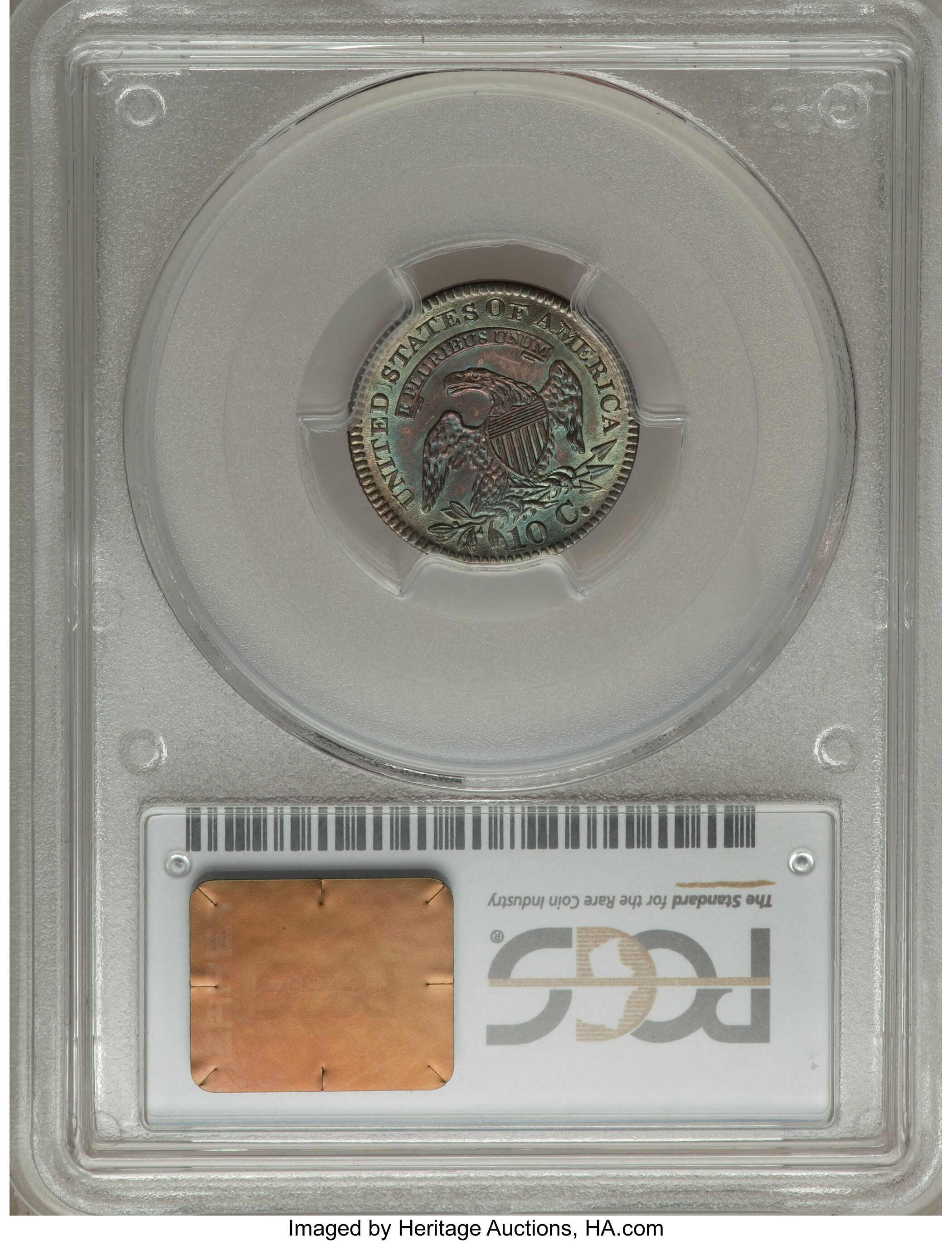 1820 10c Small 0, JR-2 MS66 thumbnail 14