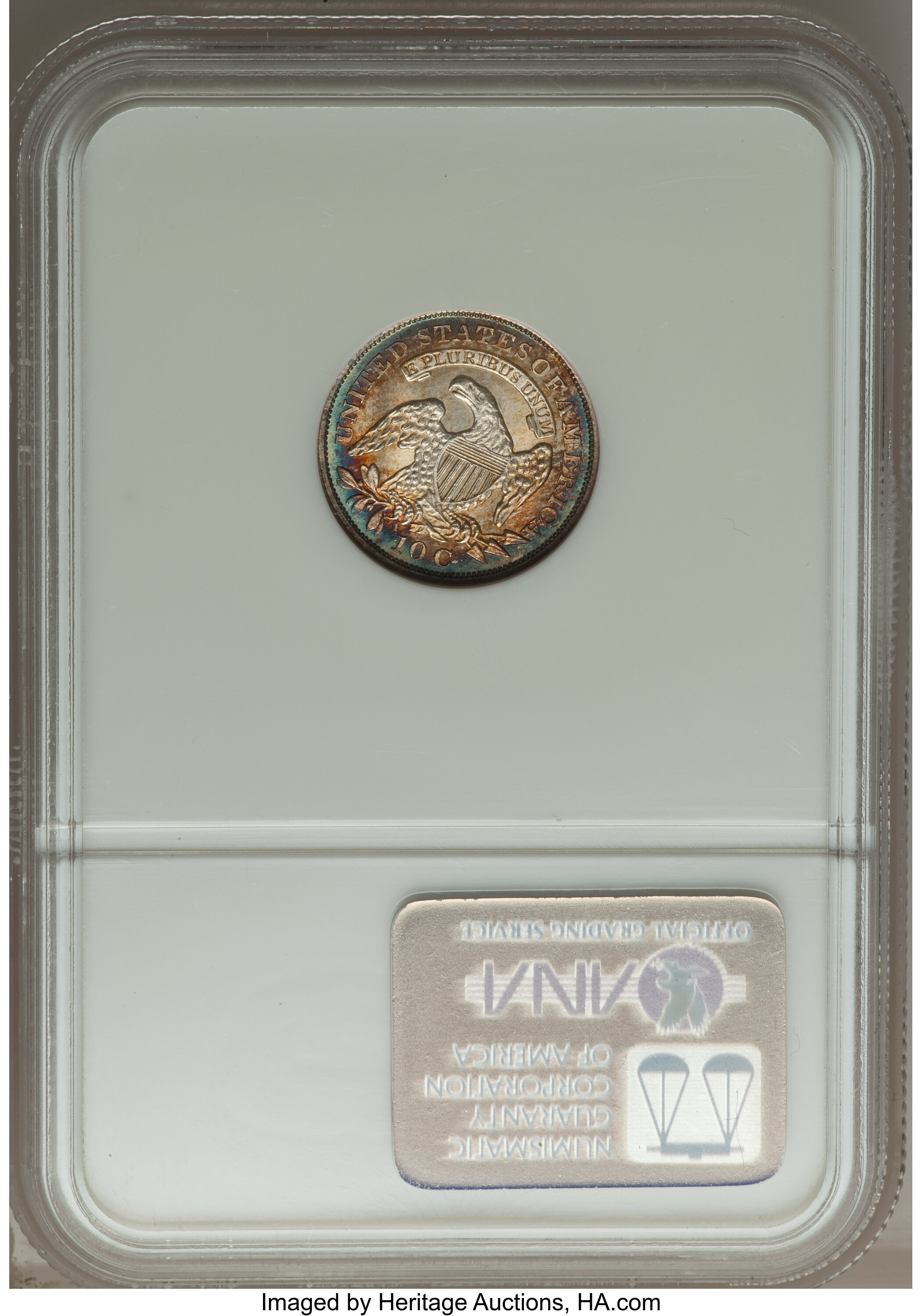 1830/29 10c Overdate, JR-5, FS-301 MS60 CAC thumbnail 13