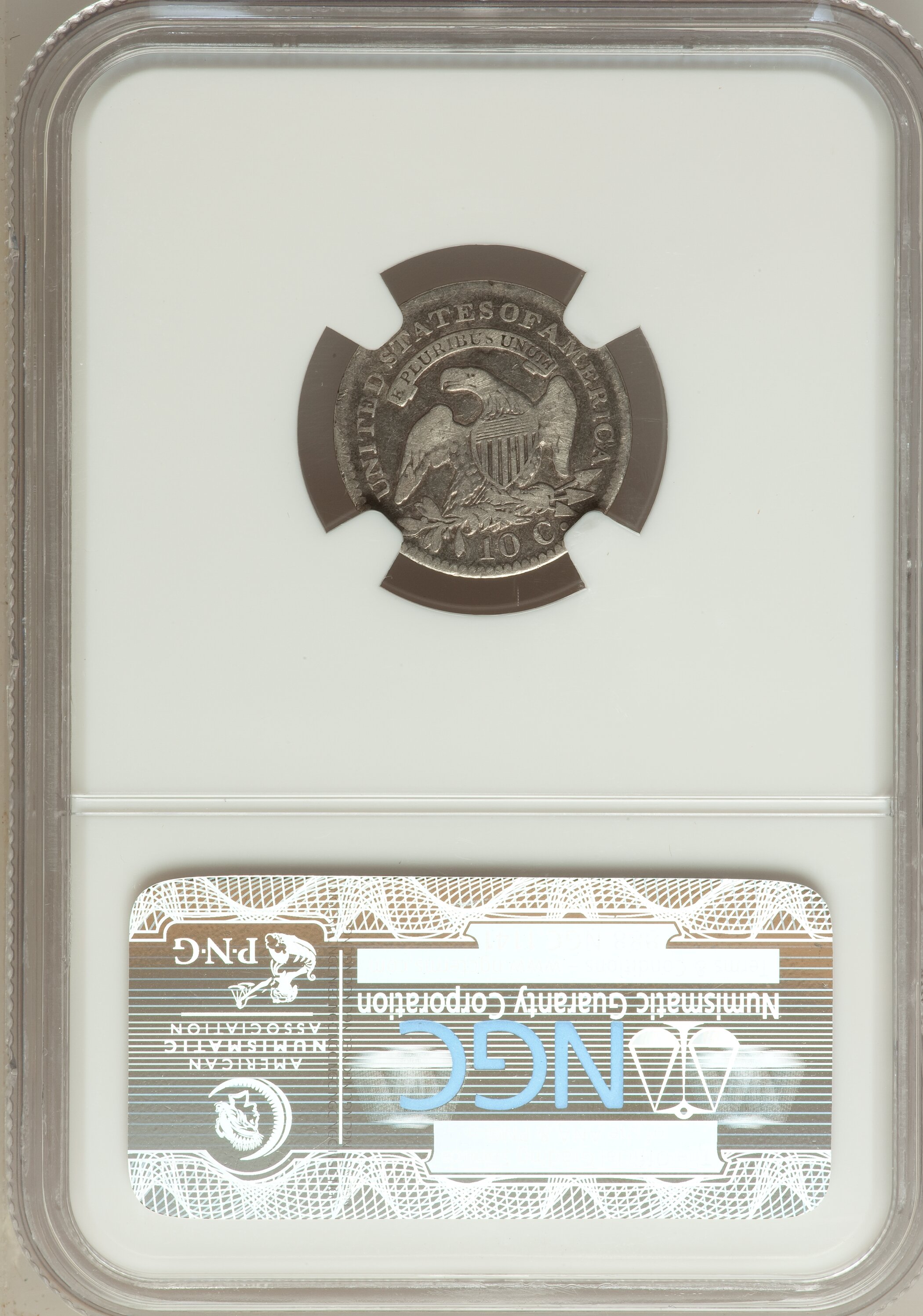 1820 10c Small 0, JR-7 AG3 thumbnail 4