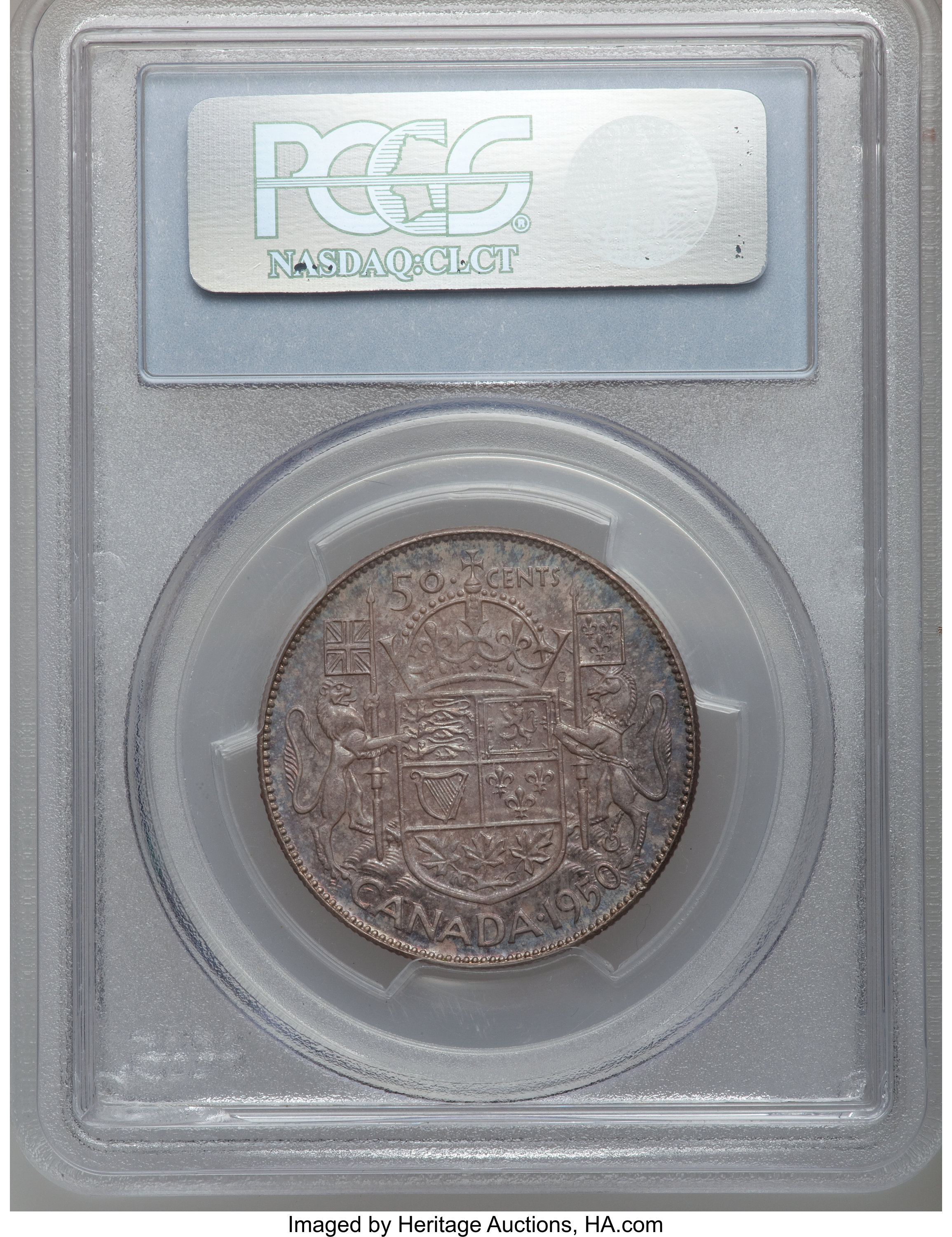 1950 50c Design in 0 AU50 thumbnail 2