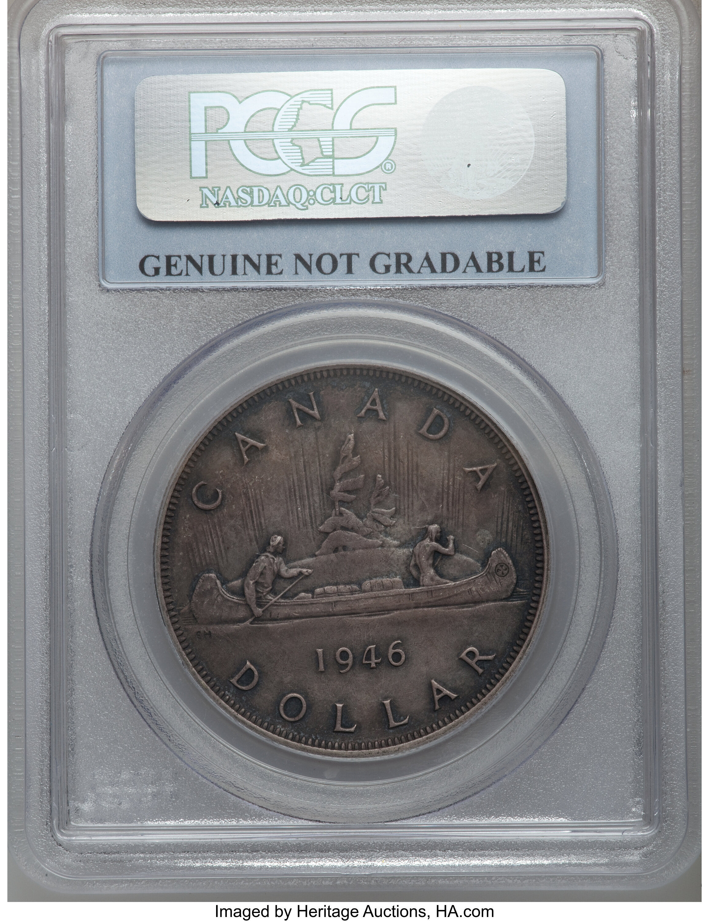 1946 S$1 MS (KM-37) VF25 thumbnail 2