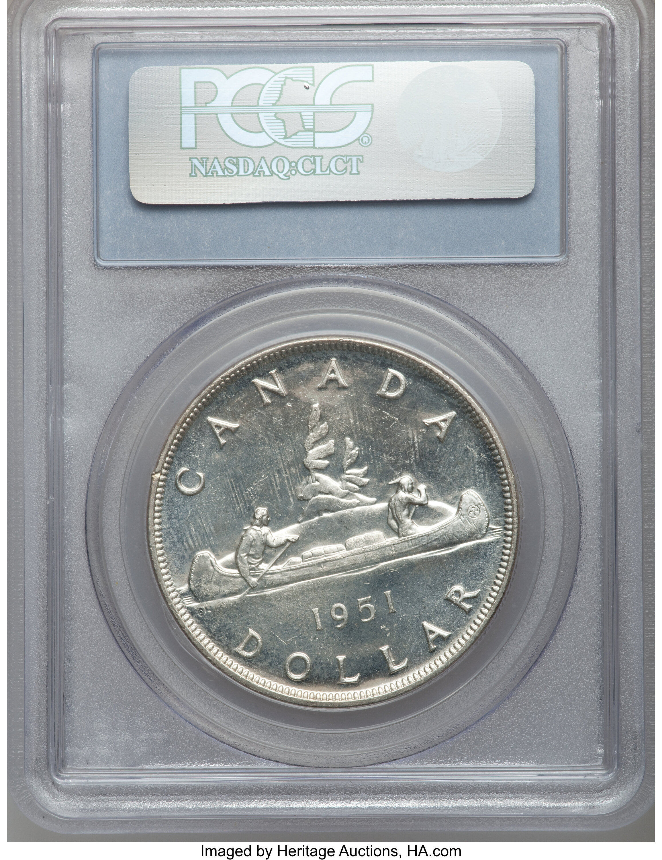 1951 S$1 Full Water Lines MS (KM-37) VG8 thumbnail 9