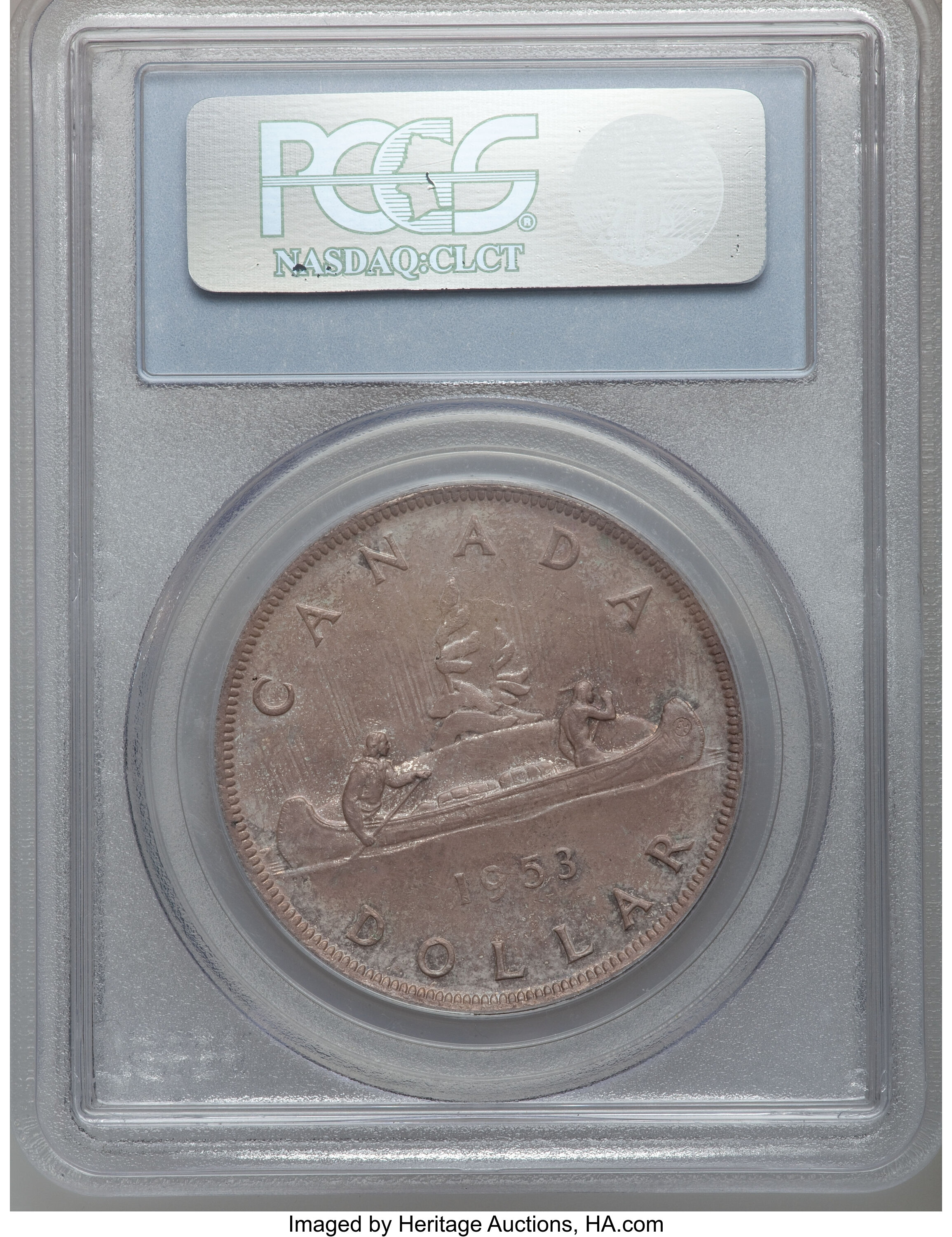 1953 S$1 No Strap VG10 thumbnail 4