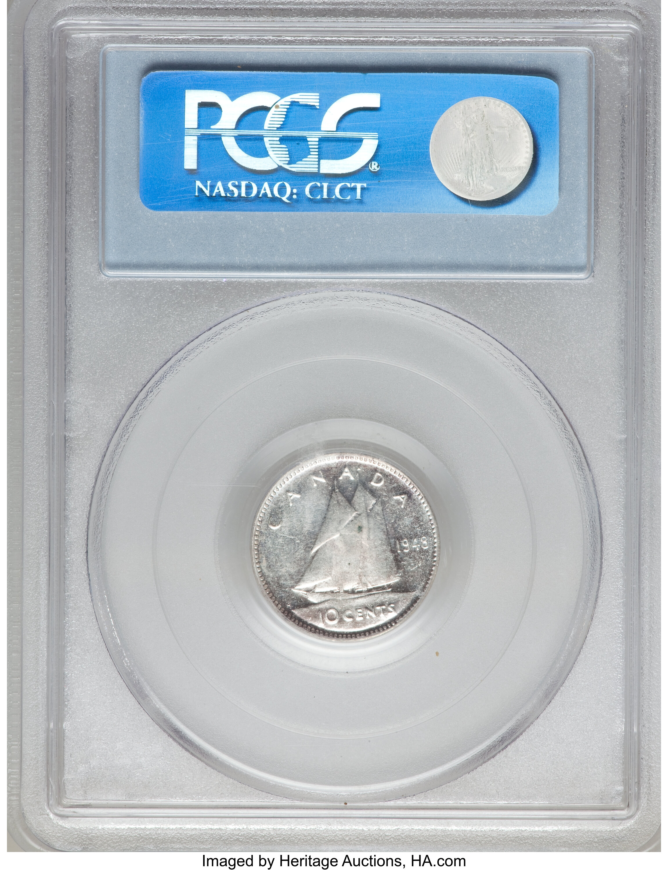 1948 10c Bluenose VG10 thumbnail 2