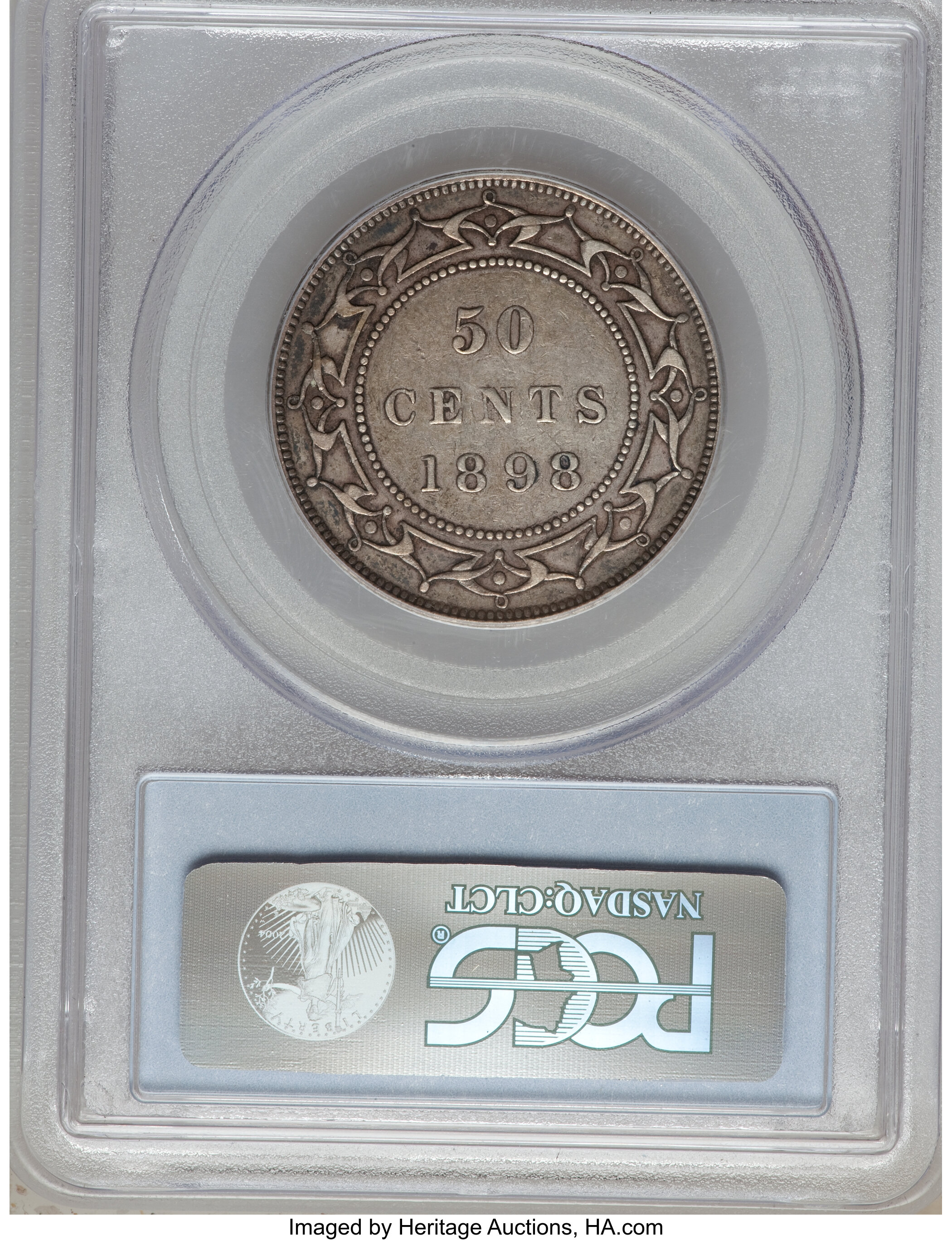 1898 50c Newfoundland, Large W G4 thumbnail 12